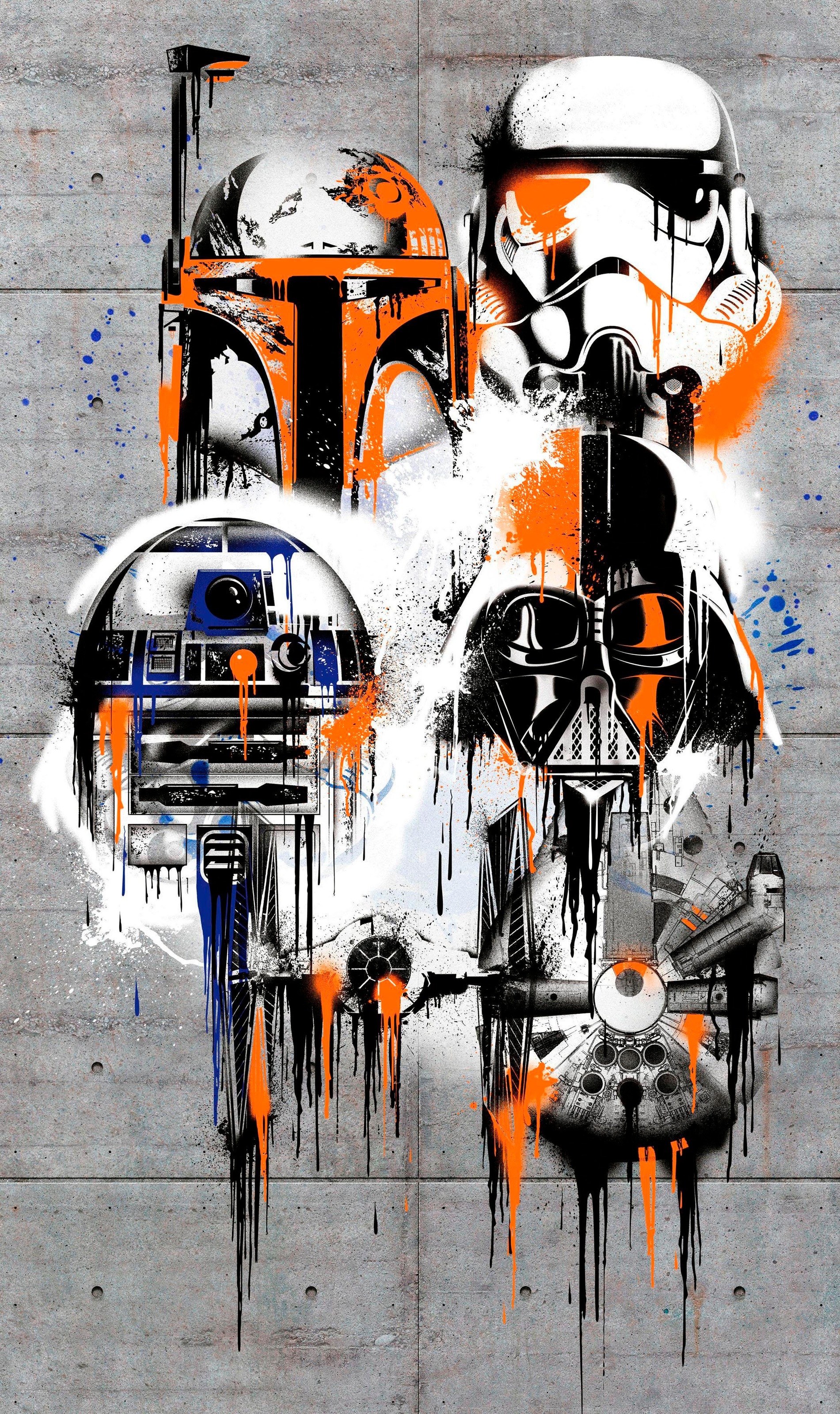 Image of Komar Vliestapete »Star Wars Celebrate The Galaxy«, Comic bei Ackermann Versand Schweiz