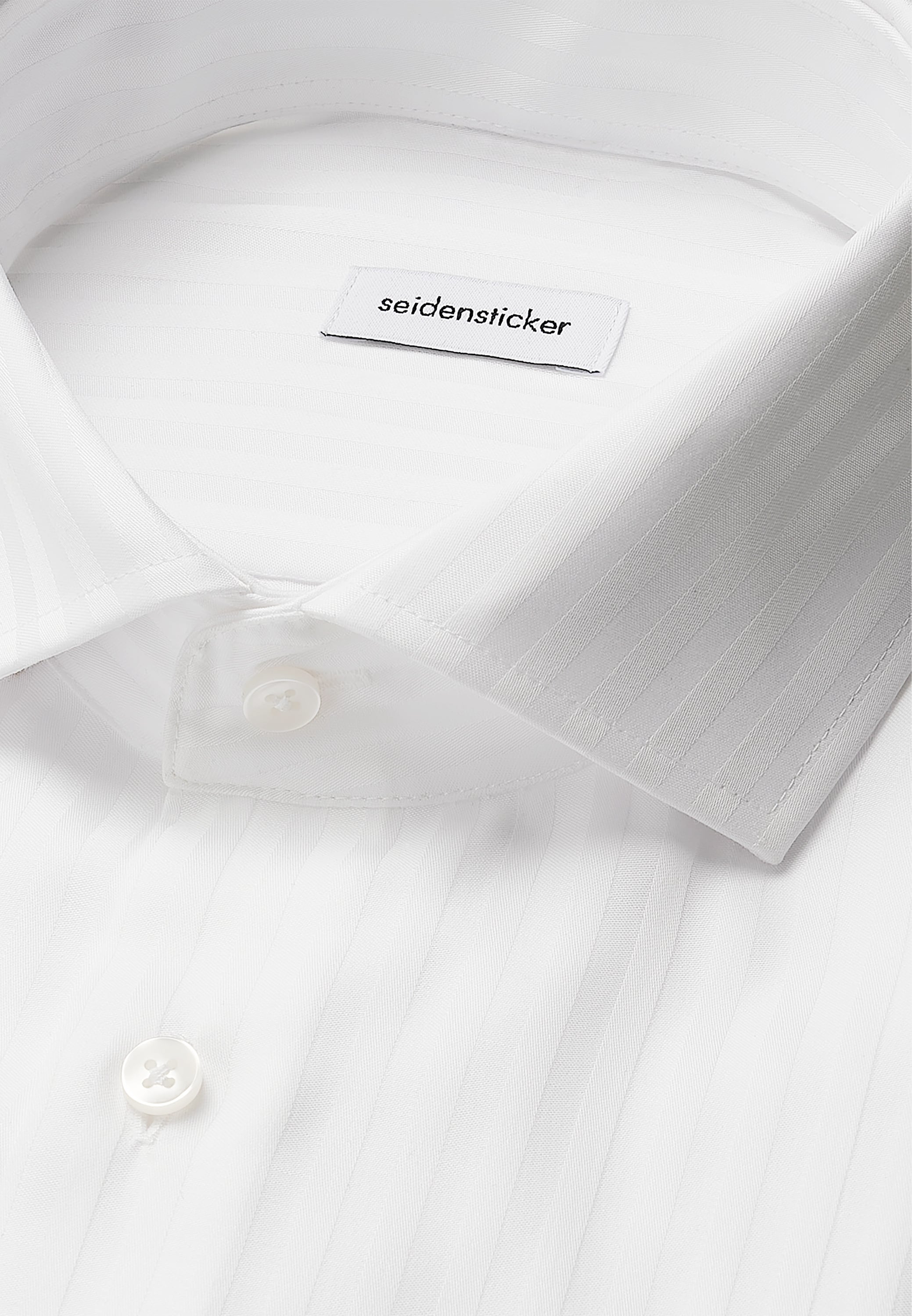 seidensticker Businesshemd »Schwarze Rose« Regular 1/1 Kentkragen Gestreift