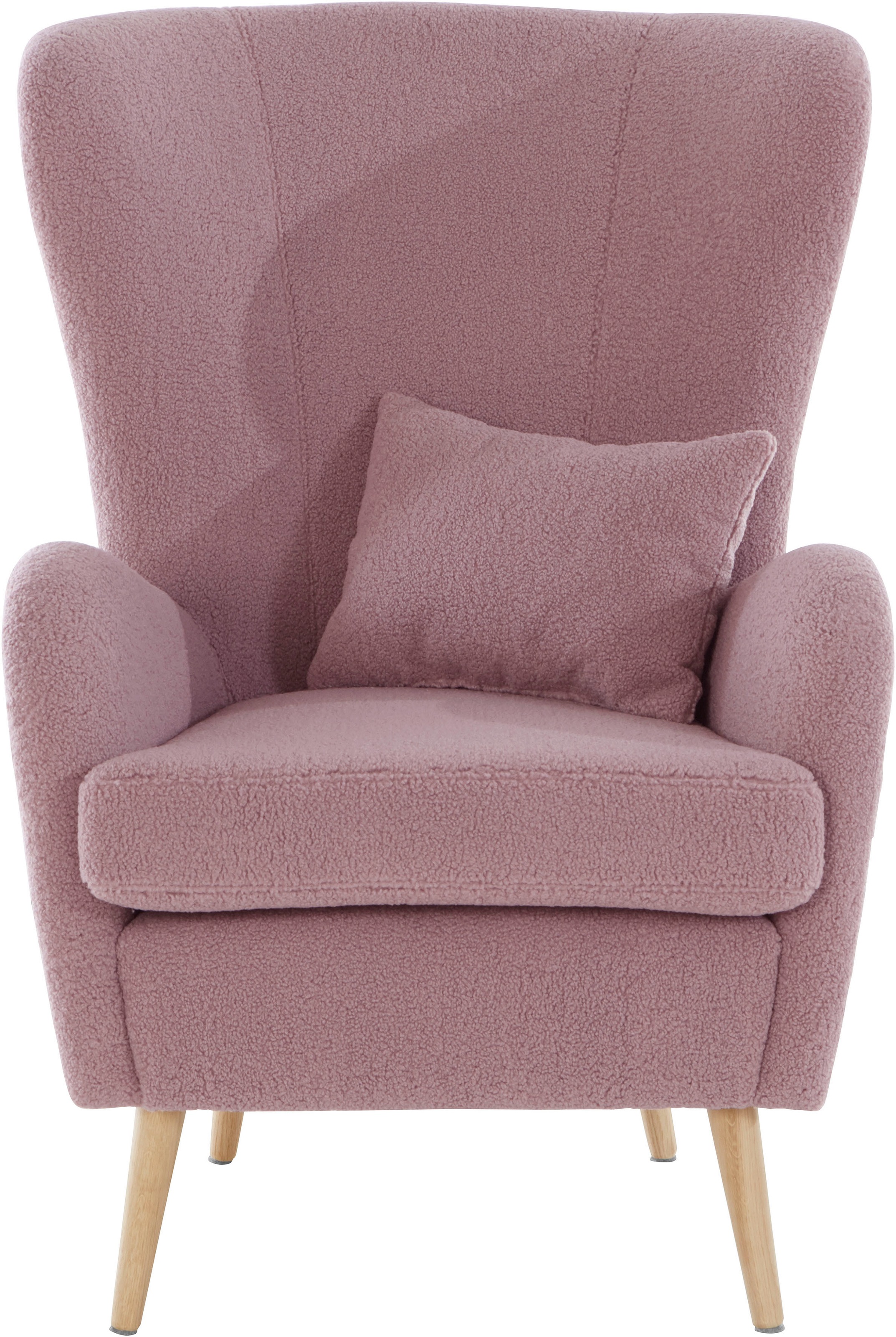 Home affaire Sessel "Sallito, TV-Sessel, Ohrensessel mit" Hocker, in vielen Bezugsqualitäten, auch in Samtcord