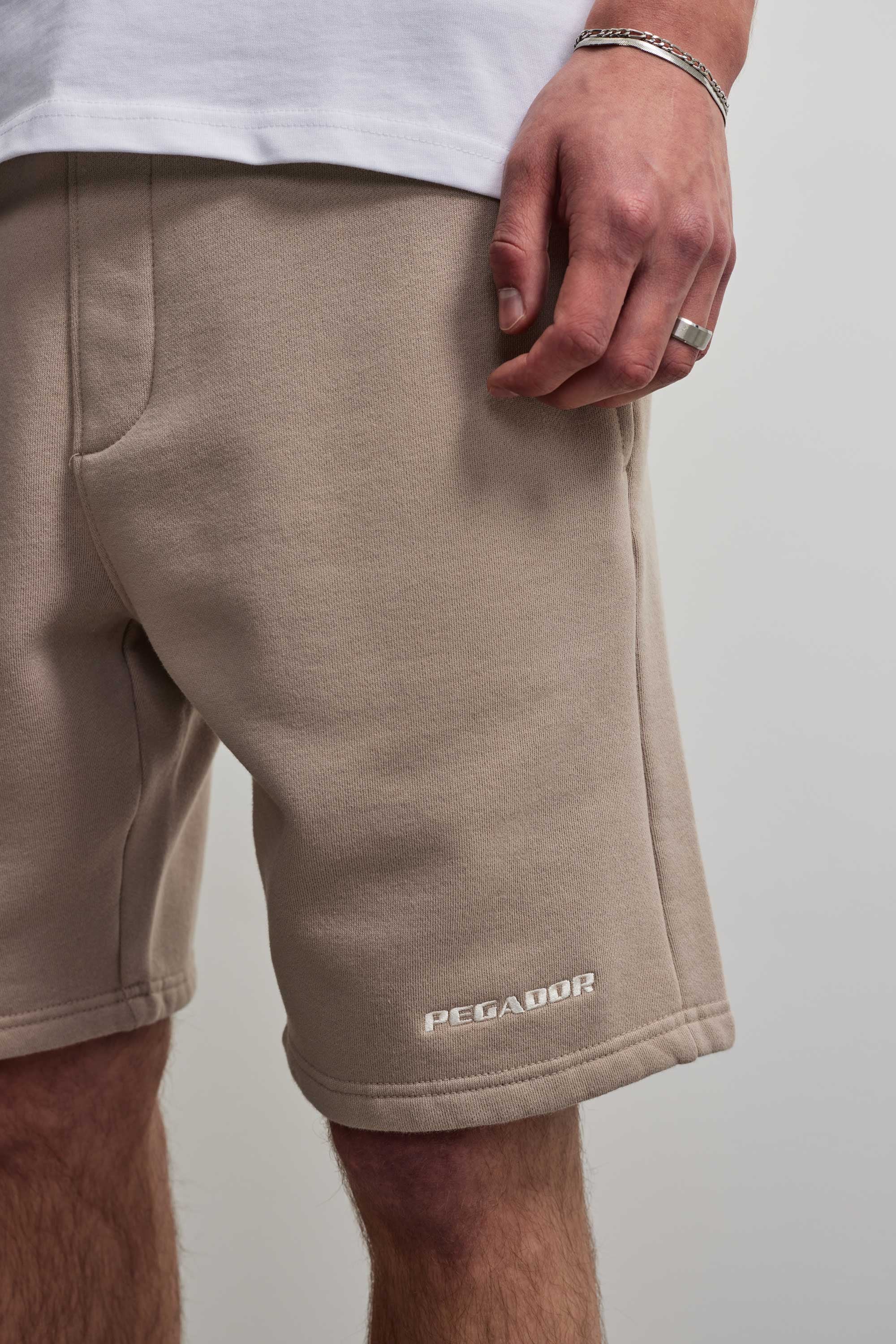 PEGADOR Sweatshorts »LOGO HEAVY SWEAT SHORTS«  Baumwollmischung, regular fit