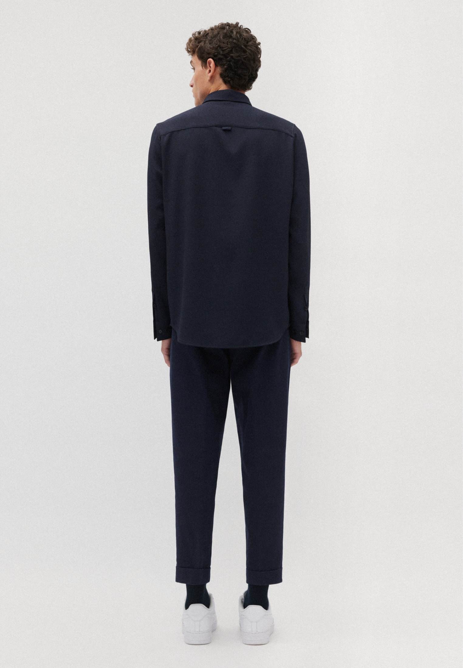 studio seidensticker Businesshemd »Studio« Regular Langarm Kentkragen Uni