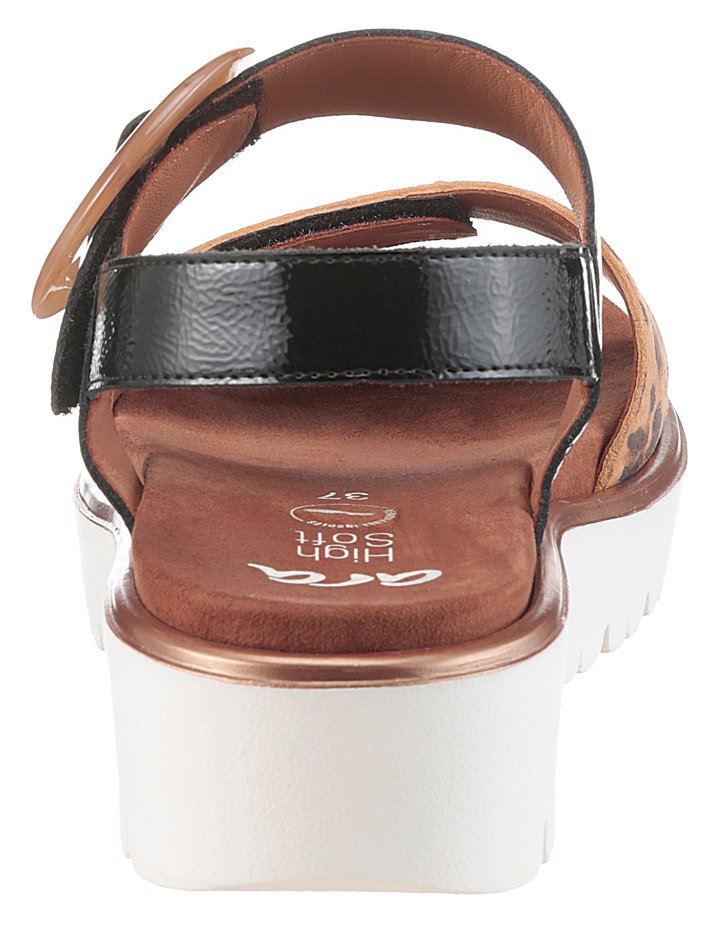 Ara Riemchensandale »BILBAO«  Keilsandale, Plateausandale mit Klettverschlüssen, G-Weite