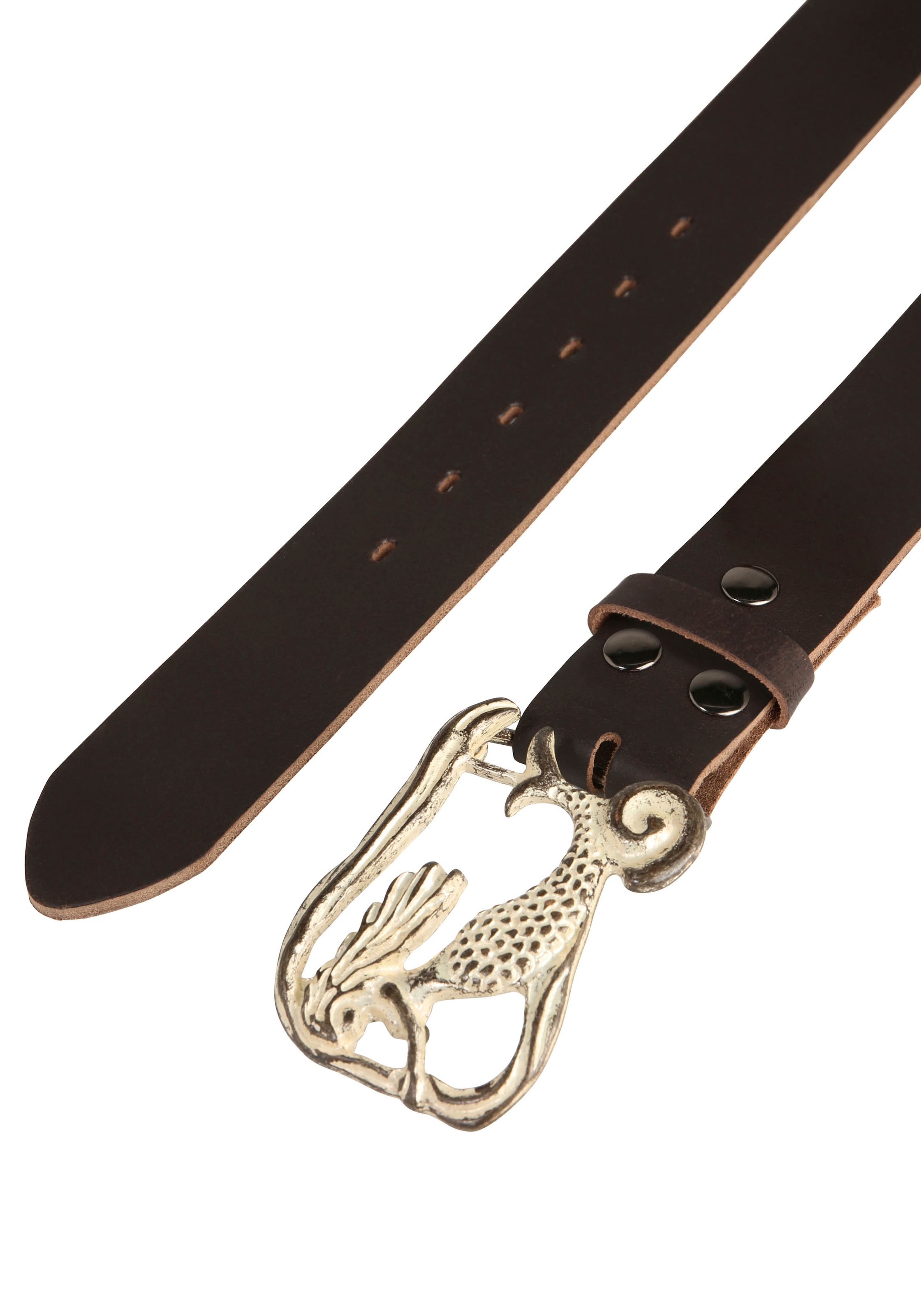 Rettungsring Gürtel Ceinture en cuir mit austauschbarer Schliesse »Meerjungfrau White Used«