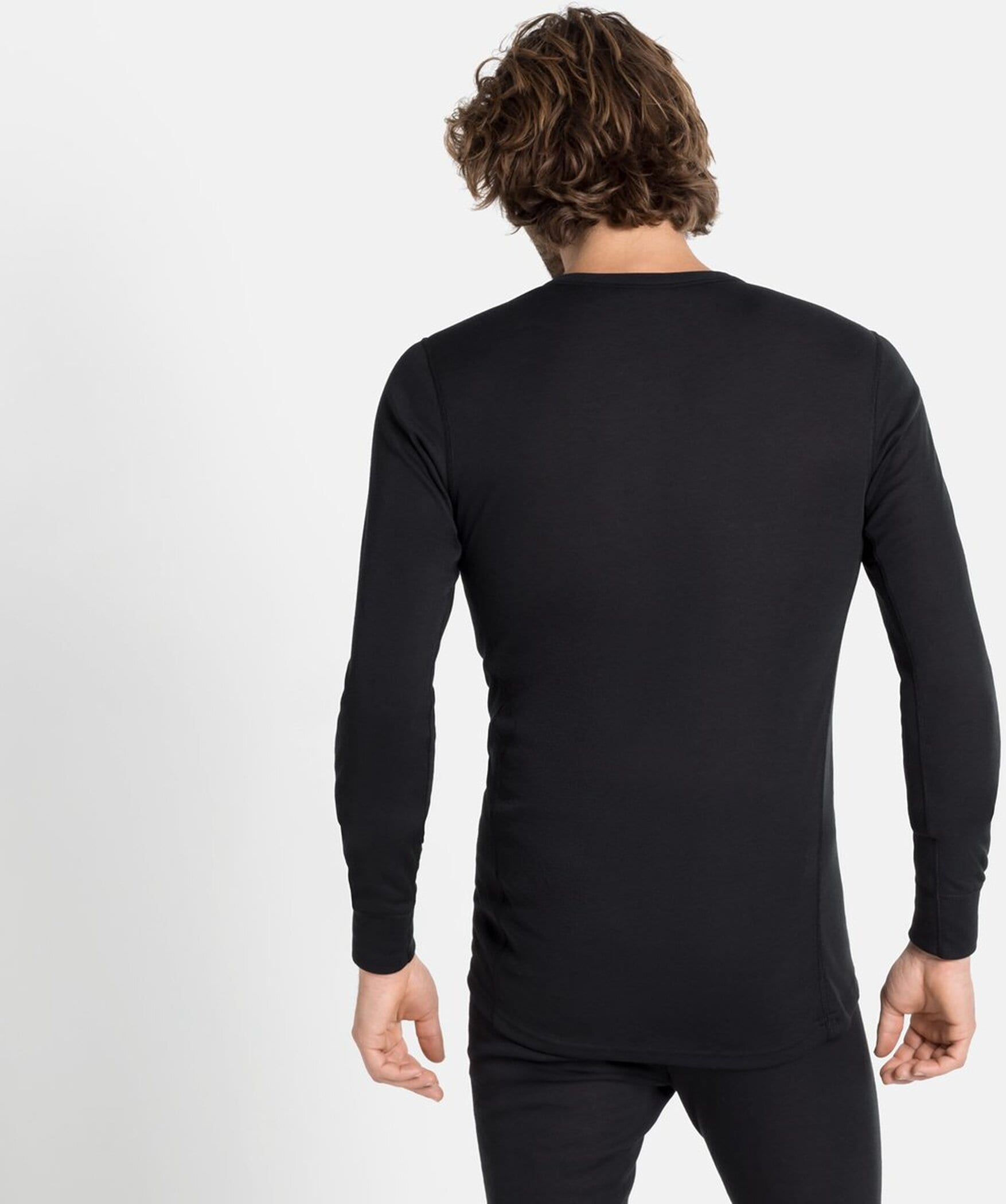 Odlo T-shirt fonctionnel »BL TOP crew neck l/s-ACTIVE WARM« mit Rundhalsausschnitt, Kurzarm, schnell trocknend, atmungsaktiv