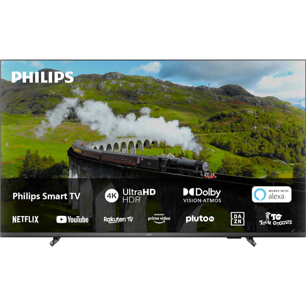 Philips LED-Fernseher »55PUS7608/12«, 139 cm/55 Zoll, 4K Ultra HD, Smart-TV