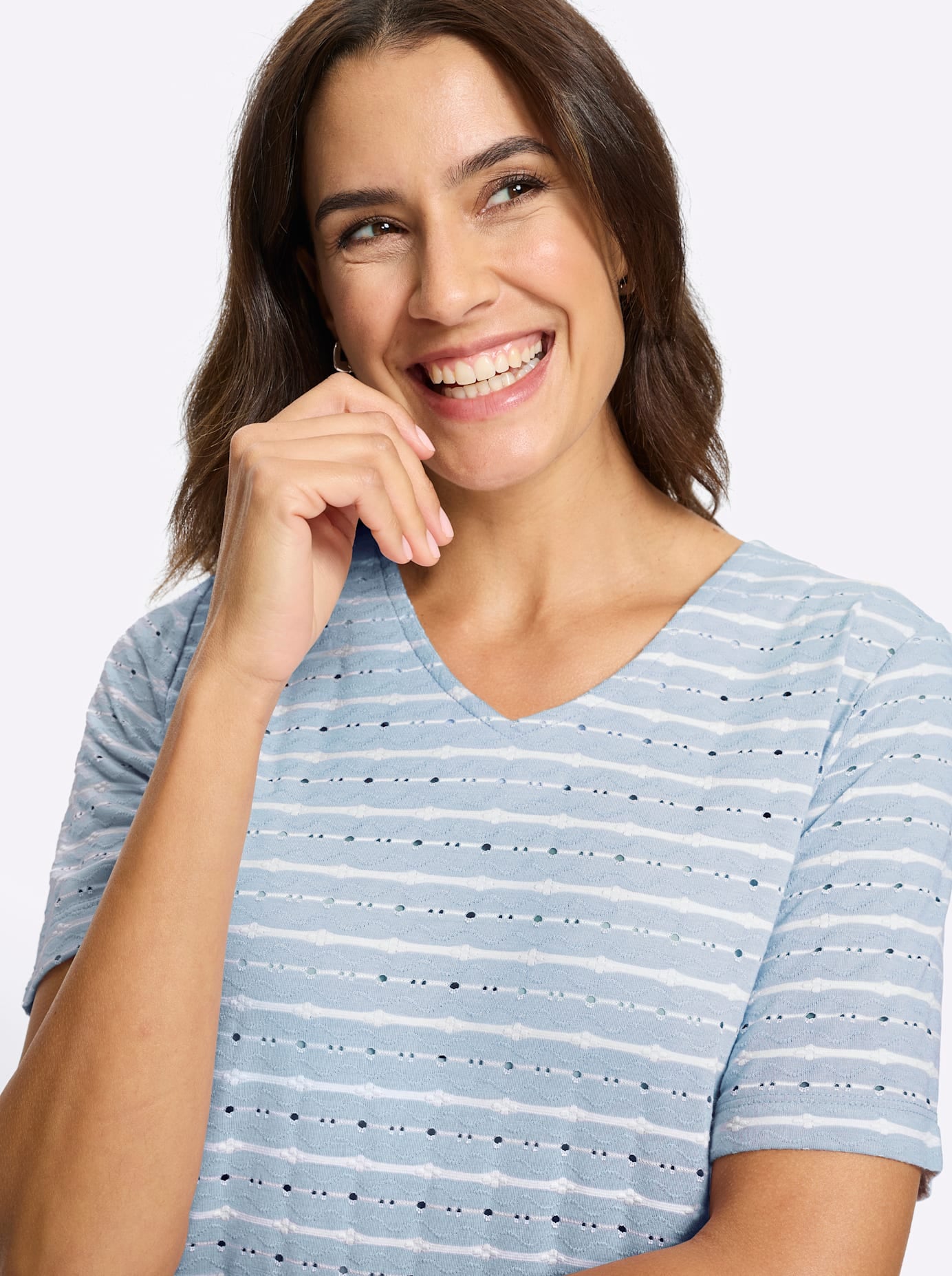 Inspirationen V-Shirt »V-Shirt« 1 tlg.