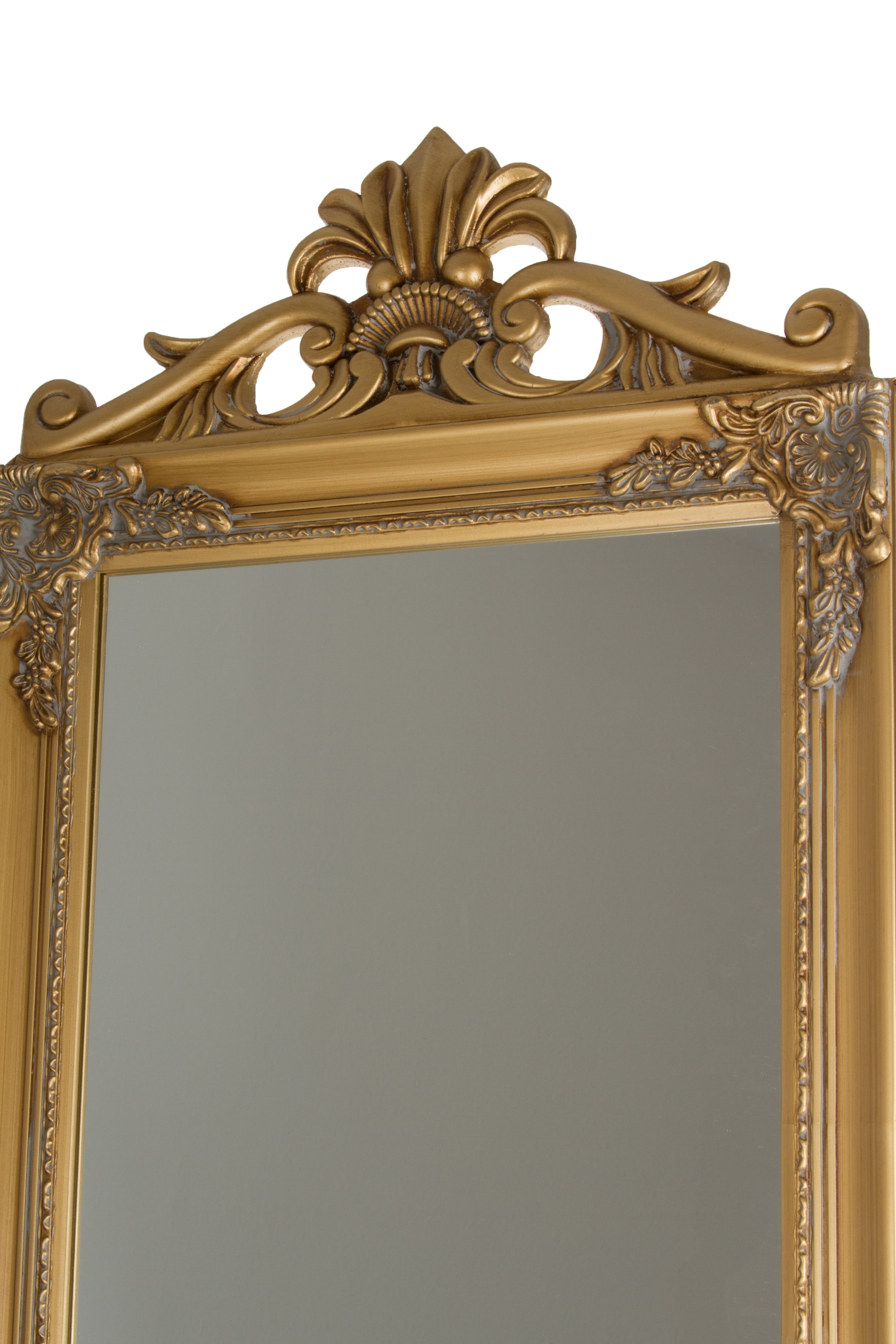 GOODproduct Miroir déco »King, Ganzkörperspiegel Barock Antikstil« miroir sur pied avec ornements élaborés, HxL : 180x45 cm
