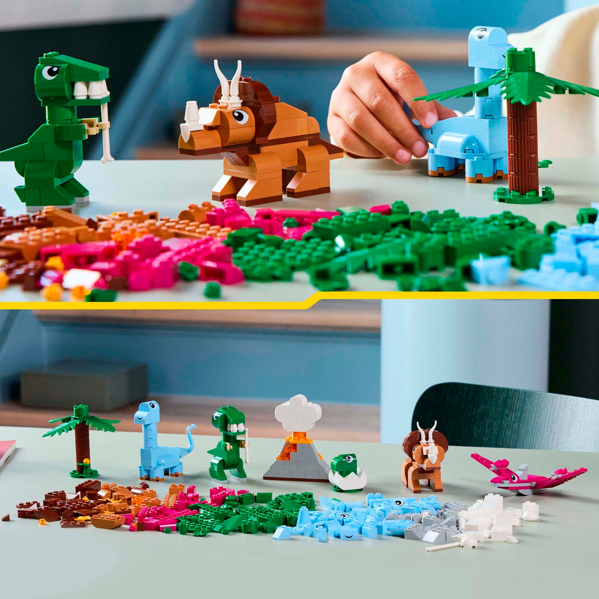 LEGO® Pions de construction »Kreative Dinosaurier (11041), LEGO Classic« Made in Europe
