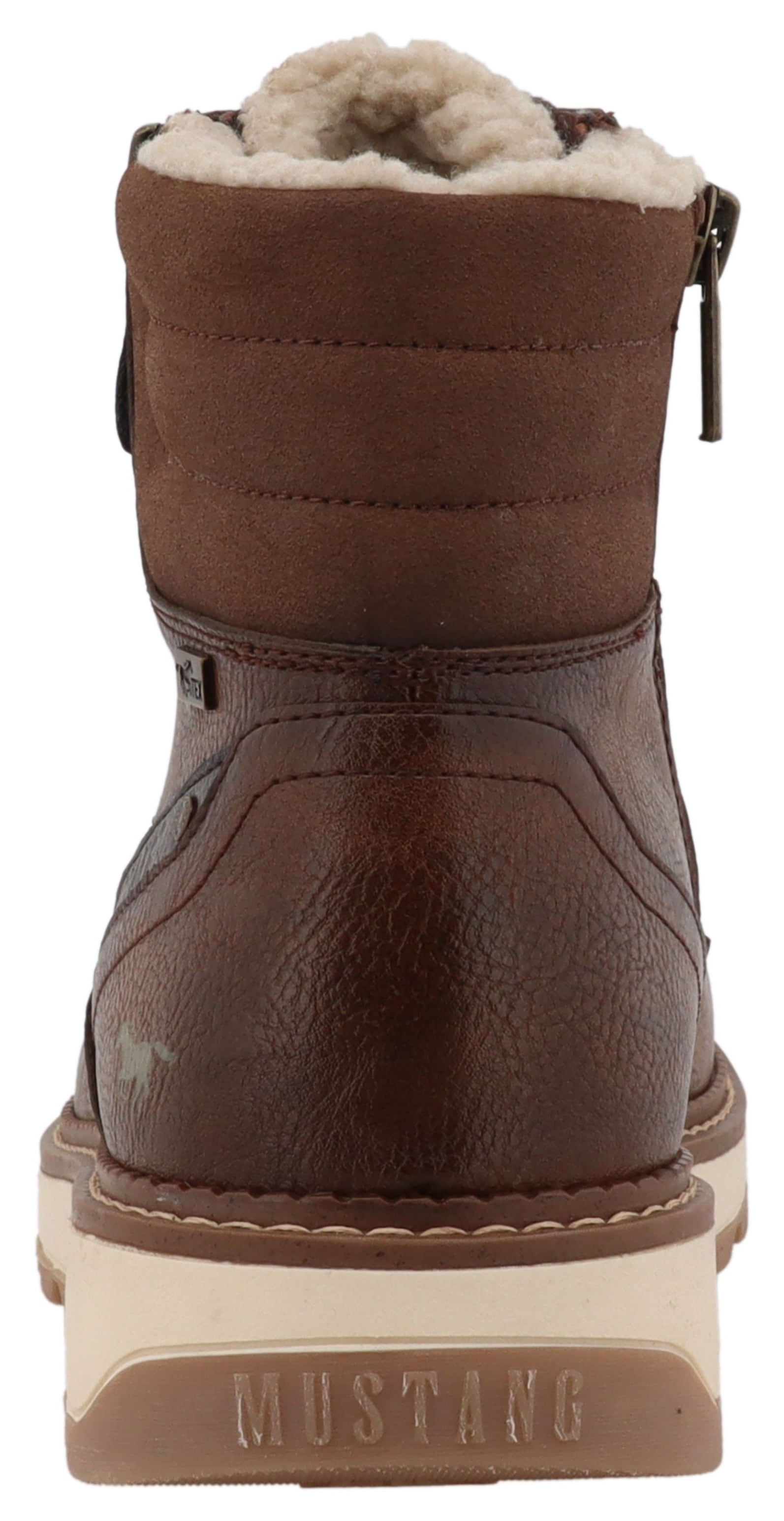Mustang Shoes »Elio«  Schnürstiefel, Winterstiefel mit Warmfutter