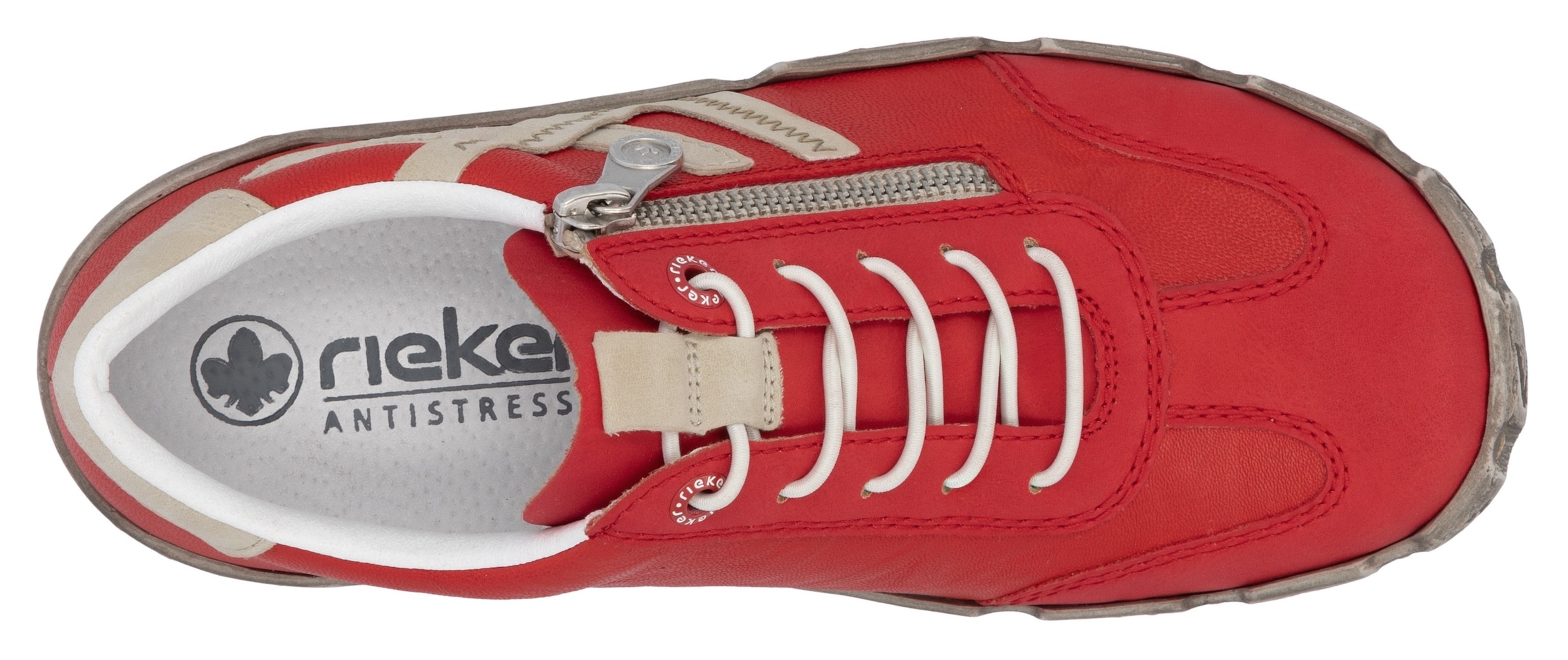 Rieker Baskets slip-on  , Halbschuh, Schlupfschuh, Freizeitschuh mit weicher Innensohle