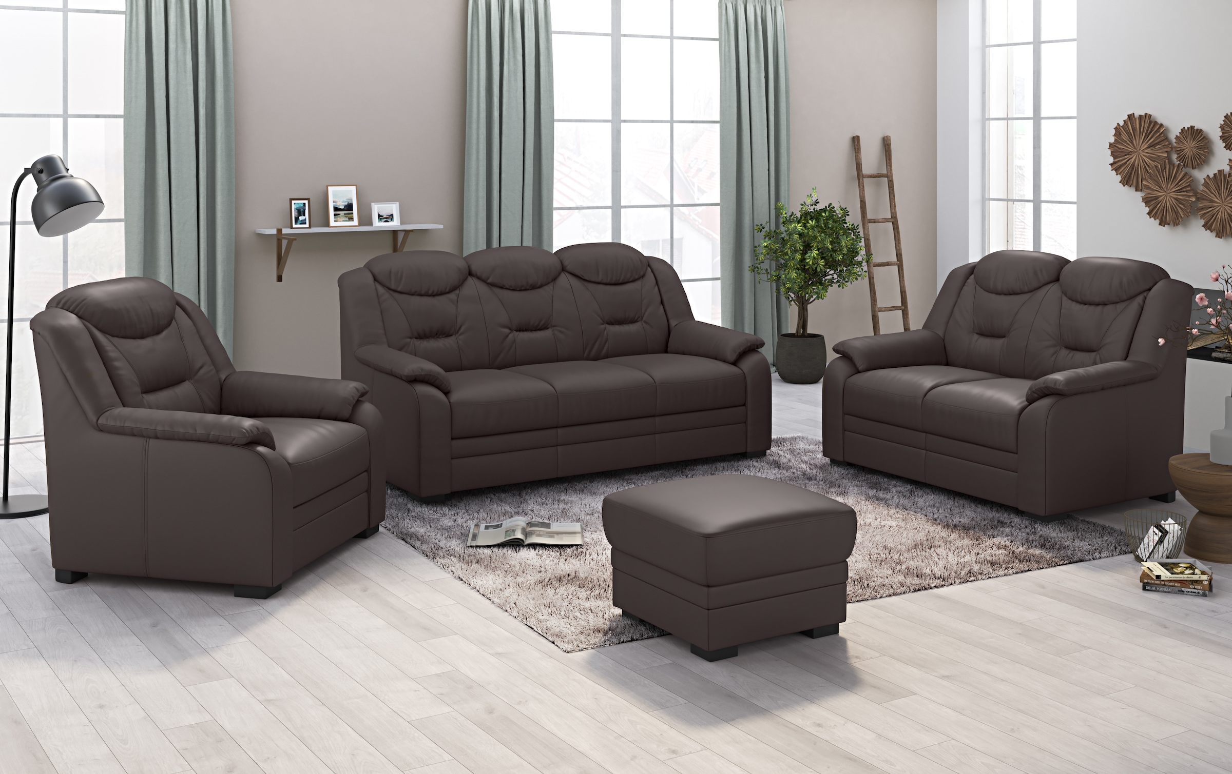 COTTA 2-places »Marcus« Sofa mit hoher Rückenlehne