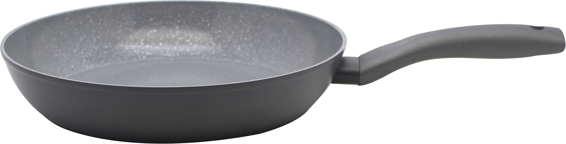 Elo Basic Bratpfanne »Colorio mit farbigem Protektor« Aluminium 1 tlg. hellgrau mit passendem Pfannenschoner