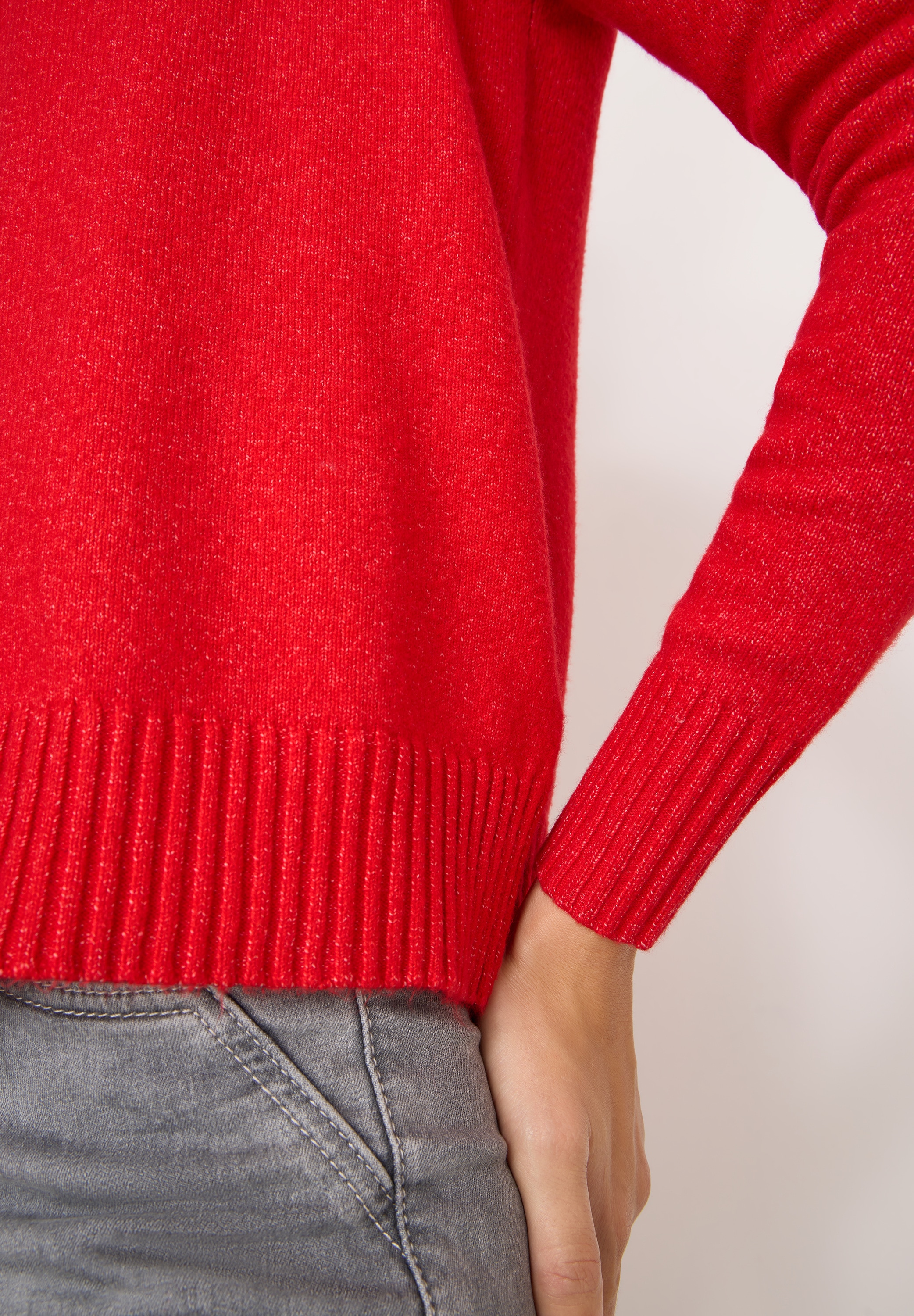 Cecil Cardigan mit Rippbündchen