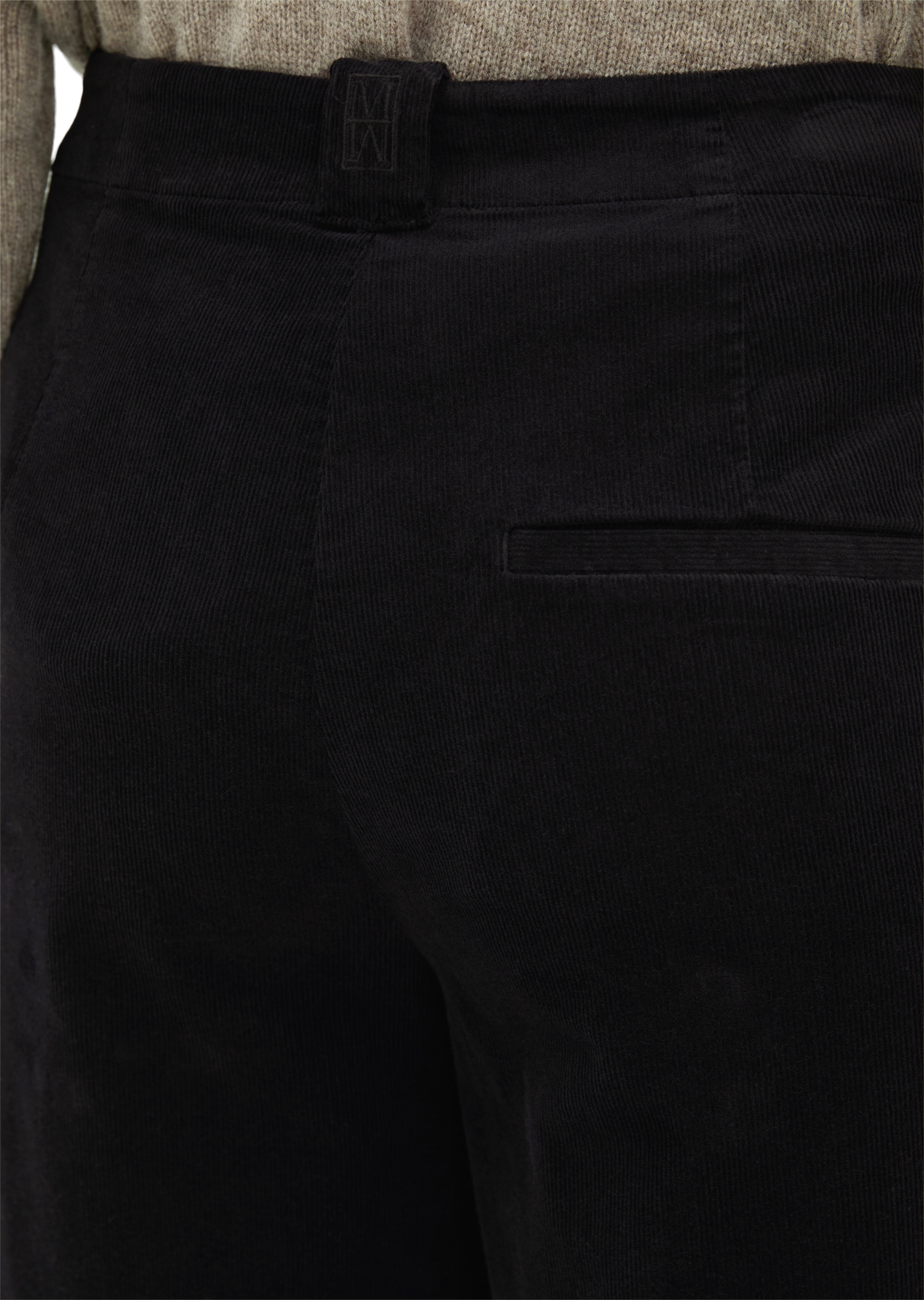 Marc O'Polo Samthose  Model Margo wide aus Organic Cotton-Stretch