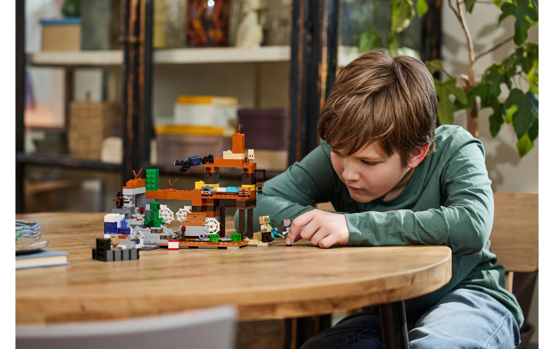 LEGO® Spielbausteine »Minecraft Die Mine in den Badlands 21263«, (538 St.)