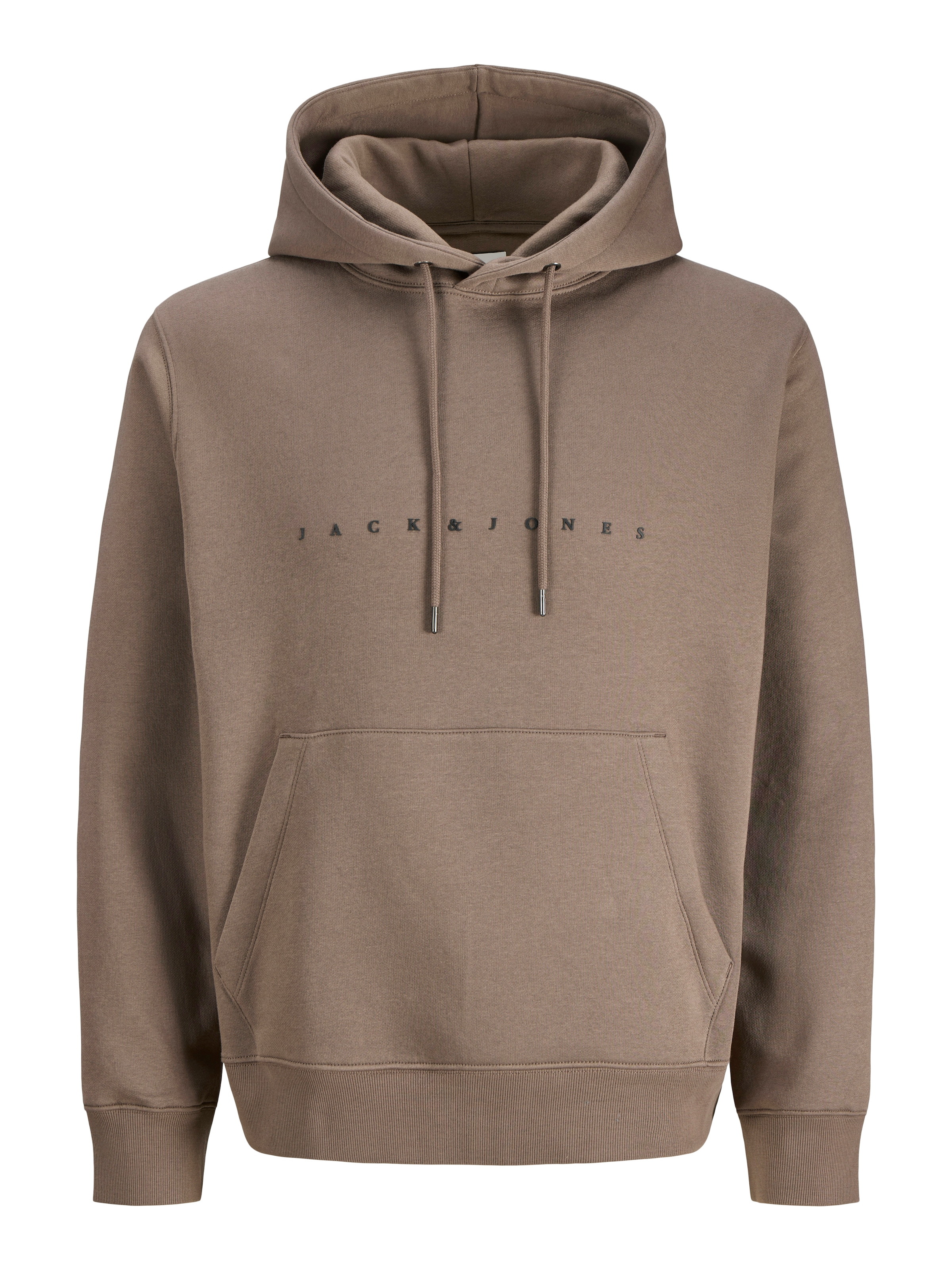 Image of Jack & Jones PlusSize Kapuzensweatshirt "JJESTAR JJ SWEAT HOOD NOOS PLS", Baumwollmischung, relaxed fit