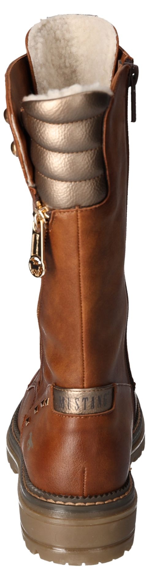 Mustang Shoes Winterstiefel, Schnürstiefel, Winterboots mit Innenreissverschluss