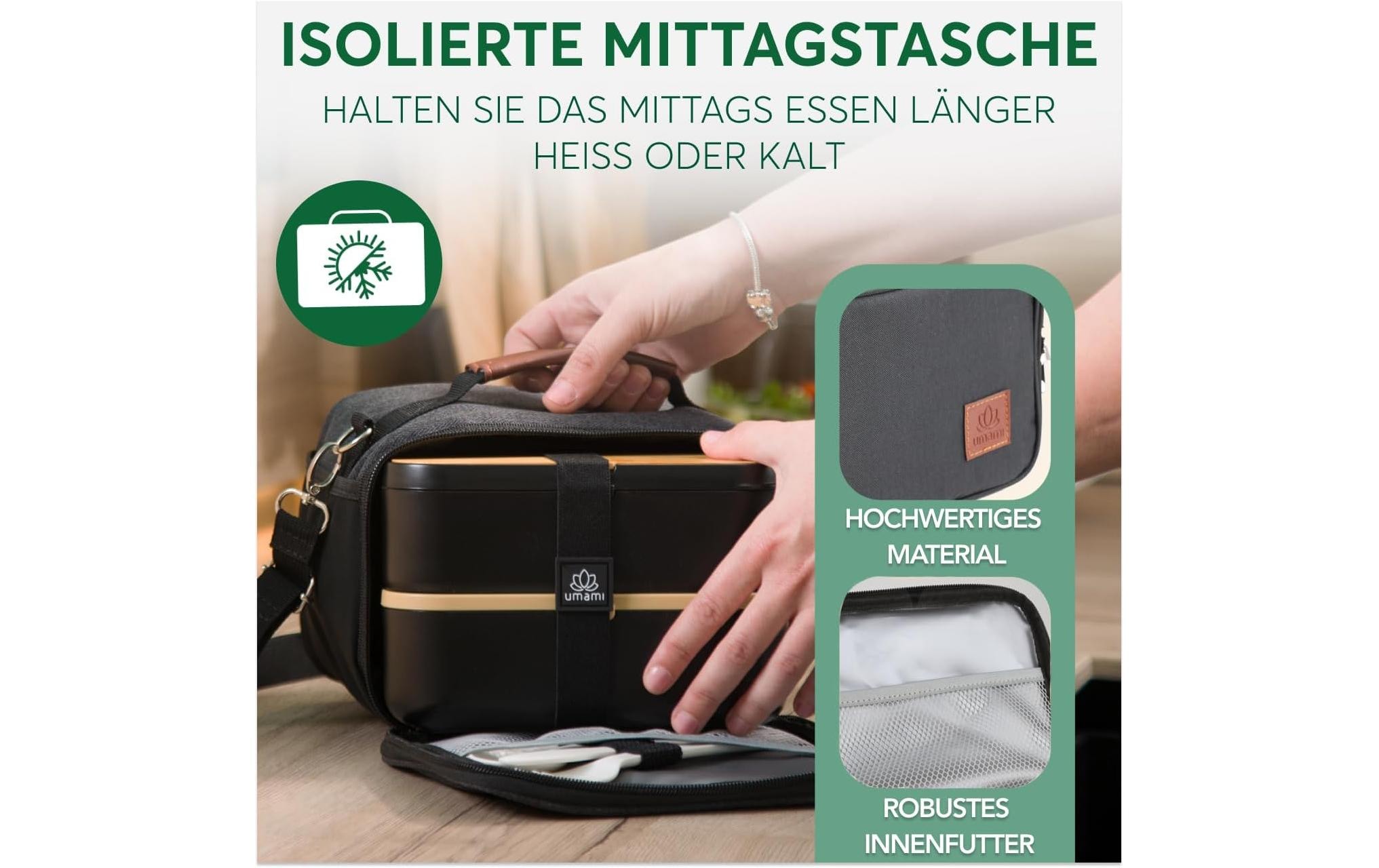 Lunchbox »Umami Thermocase«, (1 tlg.)