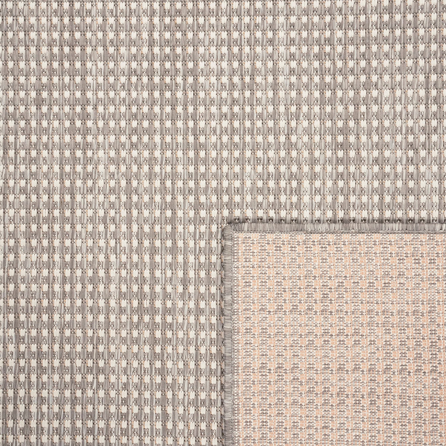 Paco Home Teppich »Napoli 777« rechteckig 4 mm Höhe Flachgewebe, meliert, In- und Outdoor geeignet, Wohnzimmer