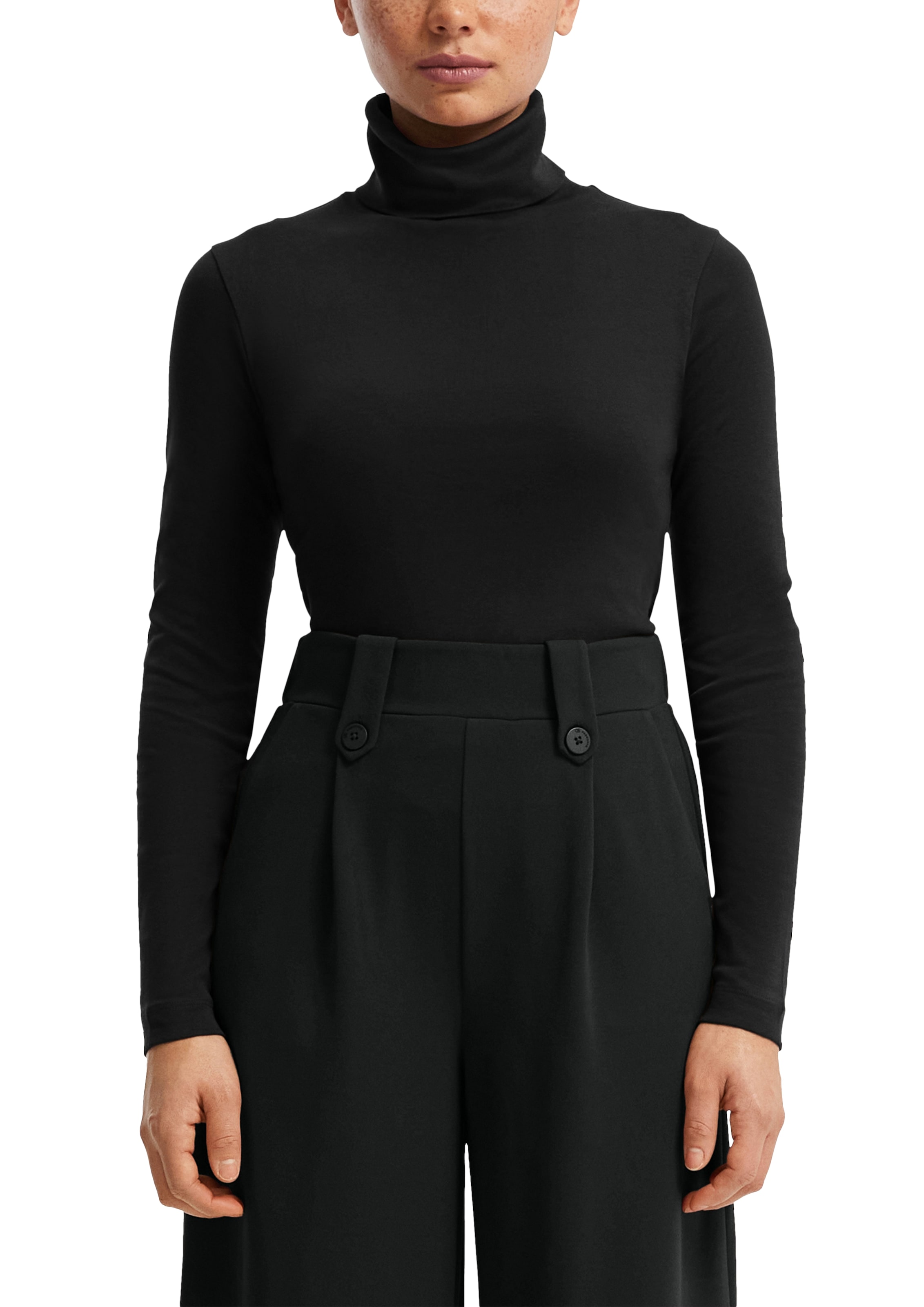 Image of QS Rollkragenshirt mit Rollkragen