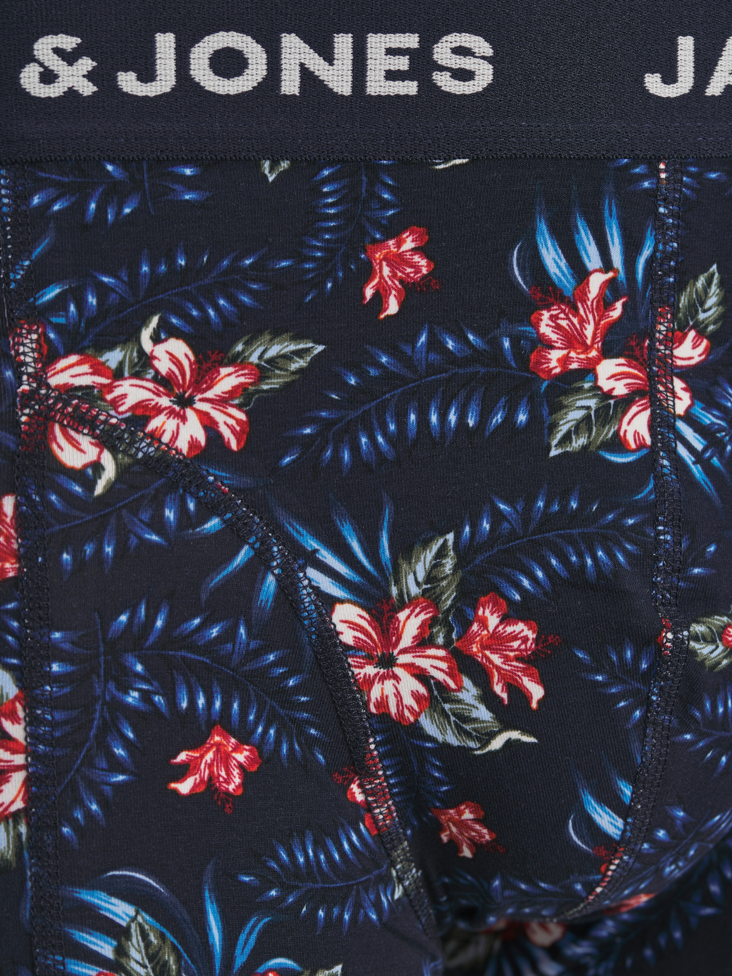 Jack & Jones Tronc »JACLAMINE FLOWER TRUNKS 10 PACK« Paquet, 10 cuis Baumwollmischung, elastischer Bund