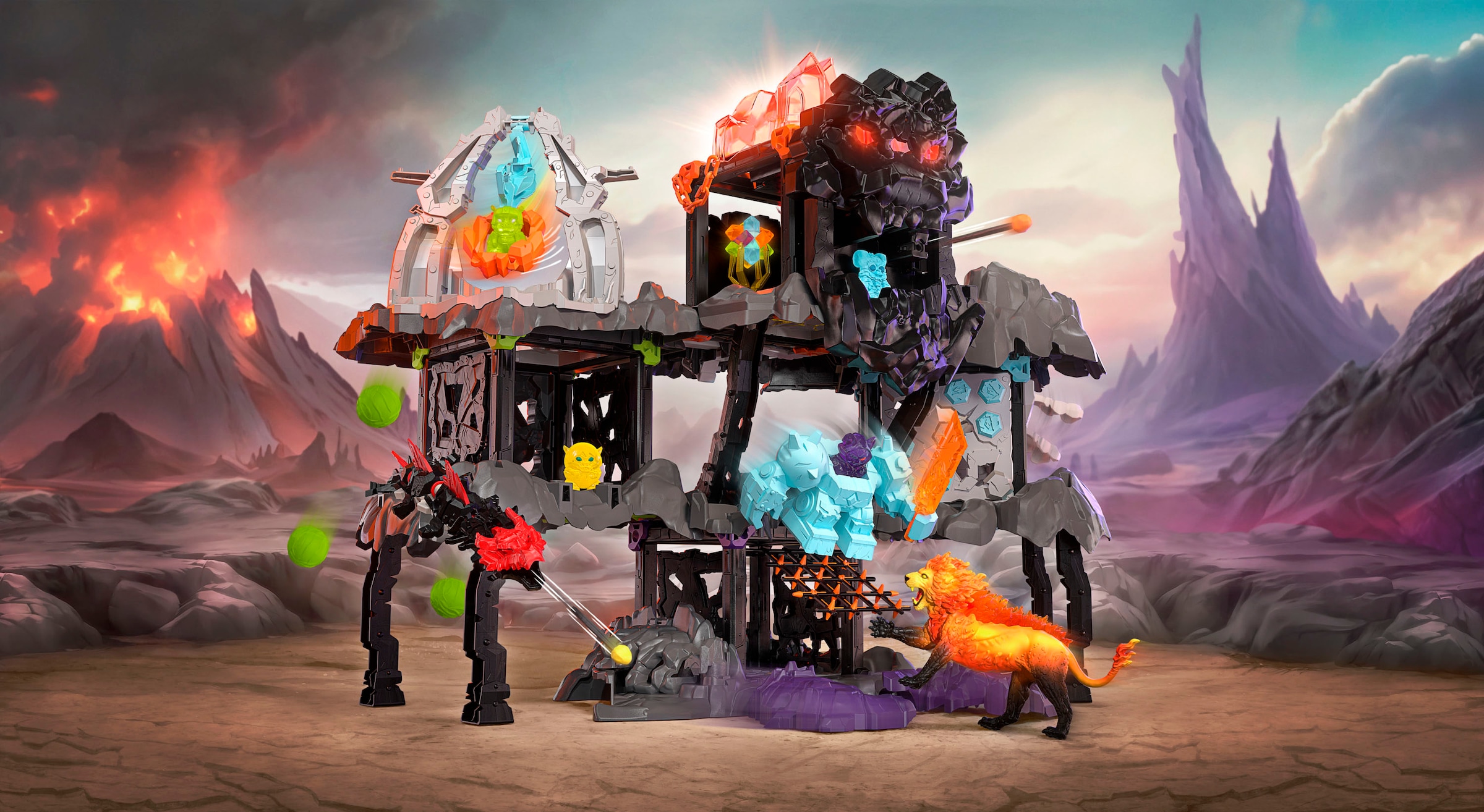 Schleich® Personnage de jeu »ELDRADOR® CREATURES, Mastercave: Smashrador (42757)«