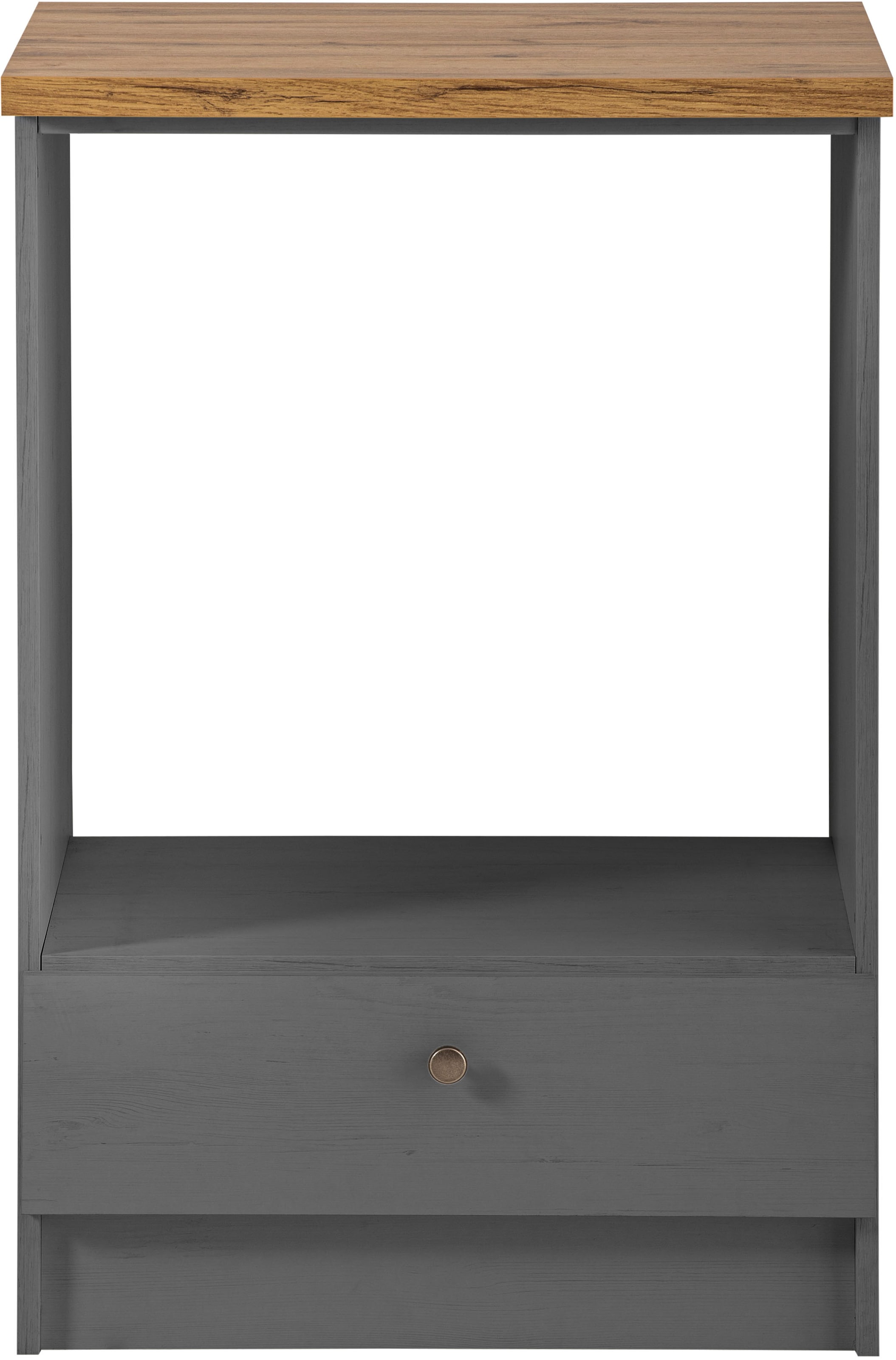 KOCHSTATION Herdumbauschrank »KS-Westminster, Herdumbau, Unterschrank, Ofenschrank, Küchenschrank« Breite 63 cm, Nischenmass B/T/H 56,8/62,5/58,8 cm, mit 1 Schubkasten