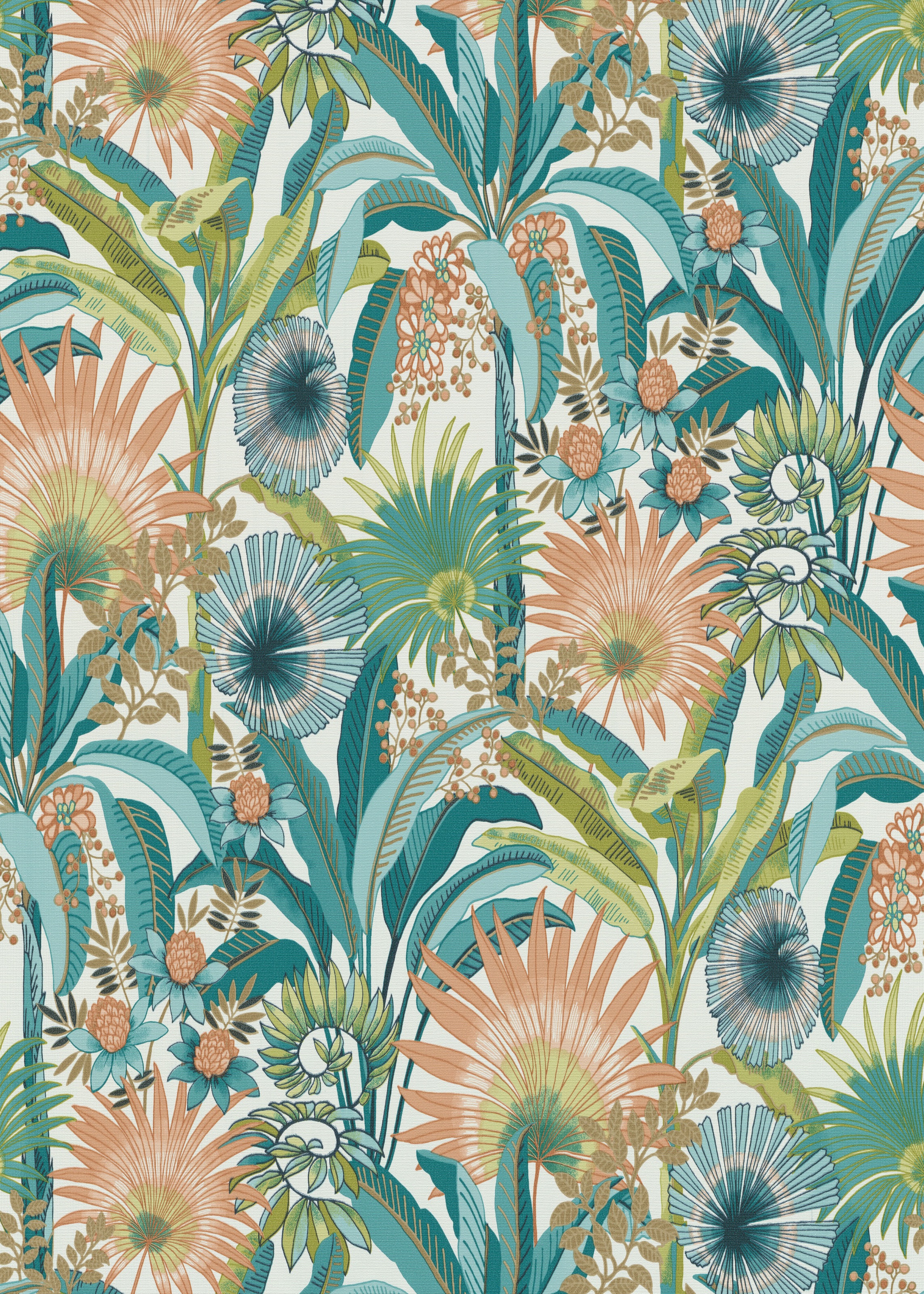 Erismann Papier peint intissé »Vliestapete Flower Power« Phthalate frei