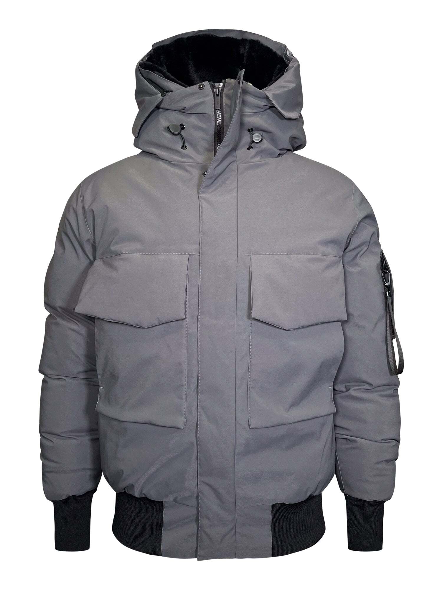 Image of Siksilk Winterjacke "Siksilk Winterjacke Hooded Bomber Jacket"