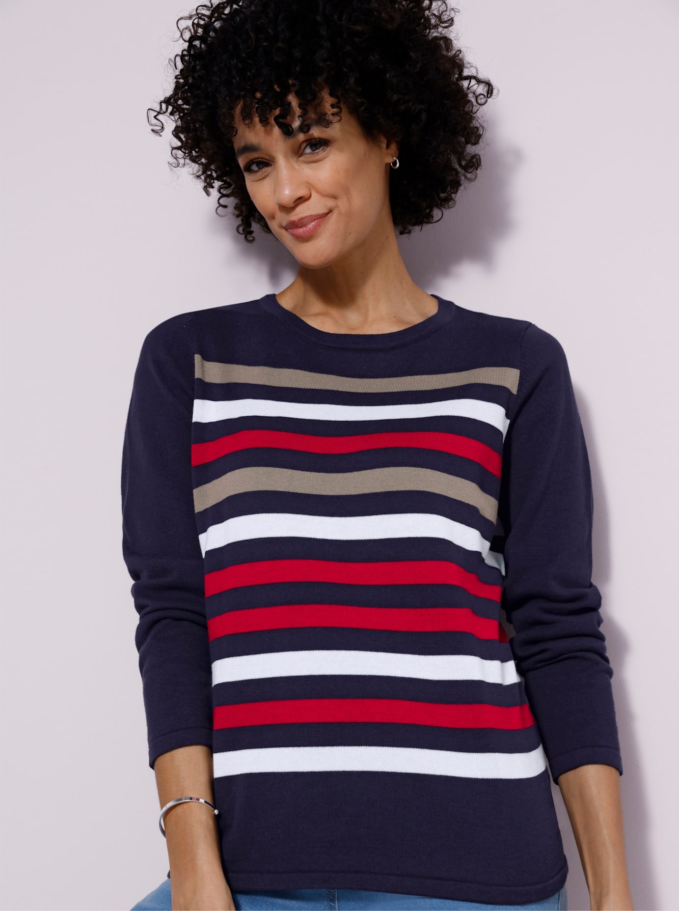 Classic Basics Rundhalspullover "Rundhals-Pullover"