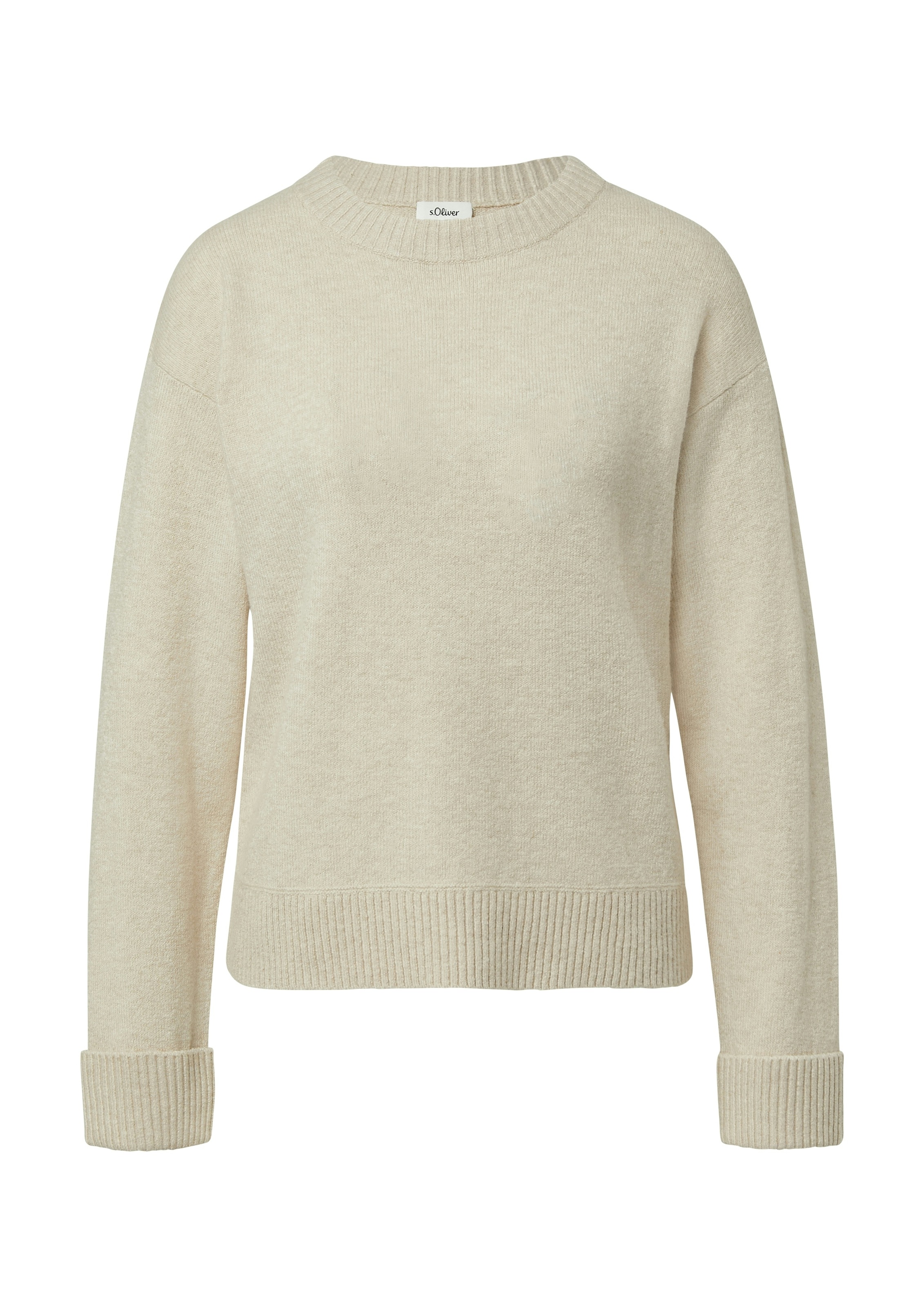 s.Oliver Strickpullover mit Rundhals