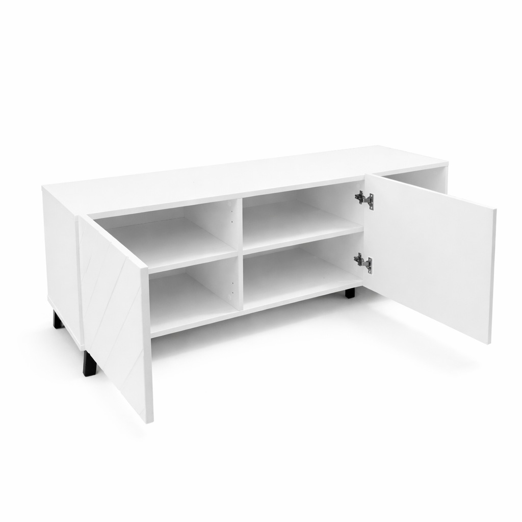 GOODproduct Table basse »HOLLY 1.5, TV-Board, TV-Kommode, TV-Schrank, TV-Unterschrank, TV-Möbel« Meuble TV moderne laqué brillant sans poignées, largeur 150 cm