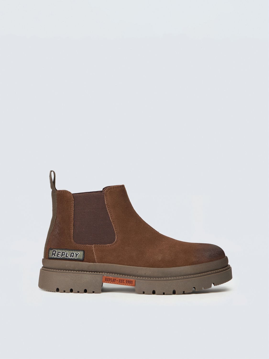 Replay Bottines chelsea »SANDTOWN WORK«  Bottes à enfiler, bottines avec stretch, logo sur le talon
