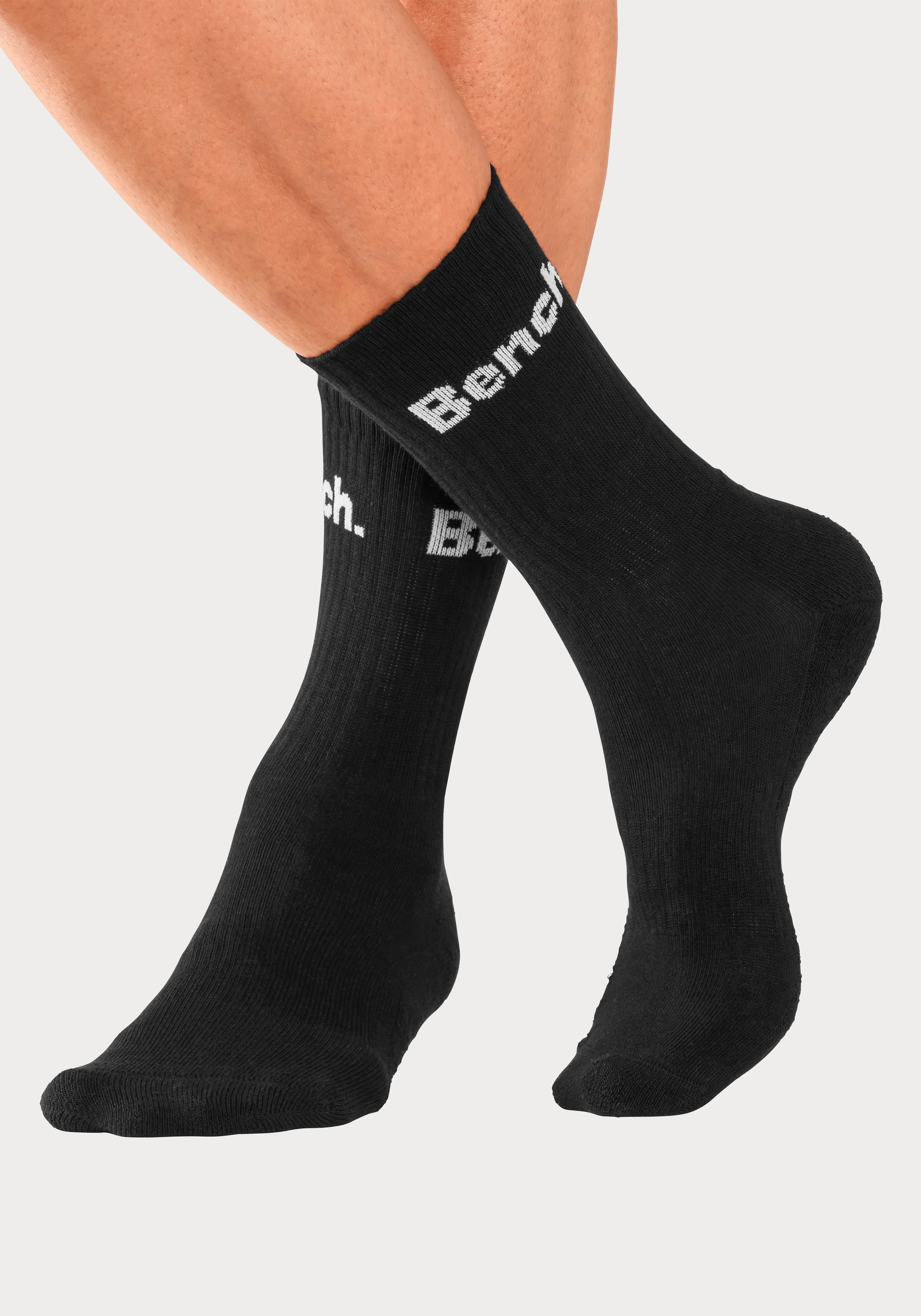 Bench. Tennissocken, (Packung, 12 Paar), mit Fuss Polsterung