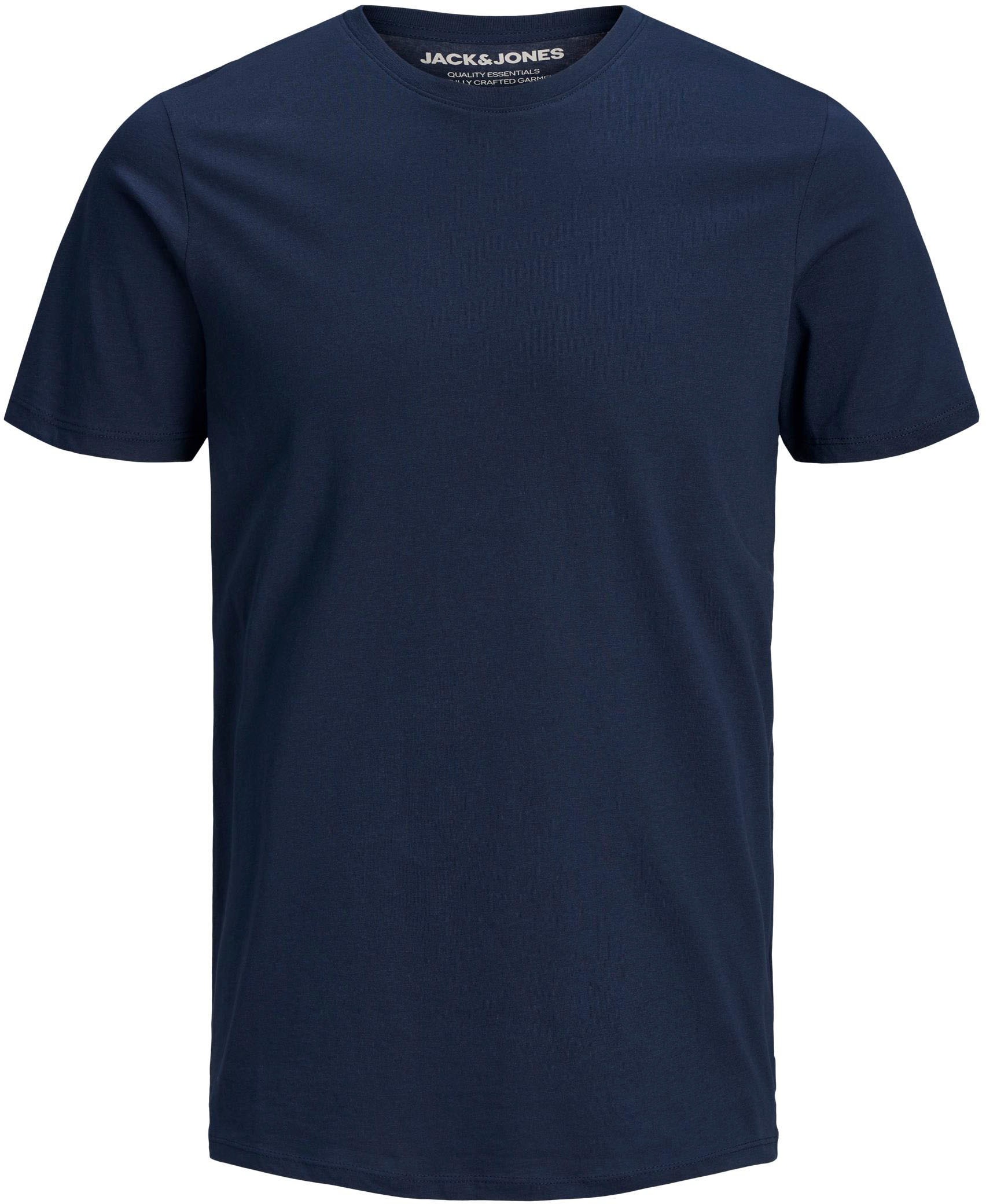 Jack & Jones T-Shirt »ORGANIC BASIC TEE«, (Packung, 5 tlg., 5er-Pack)