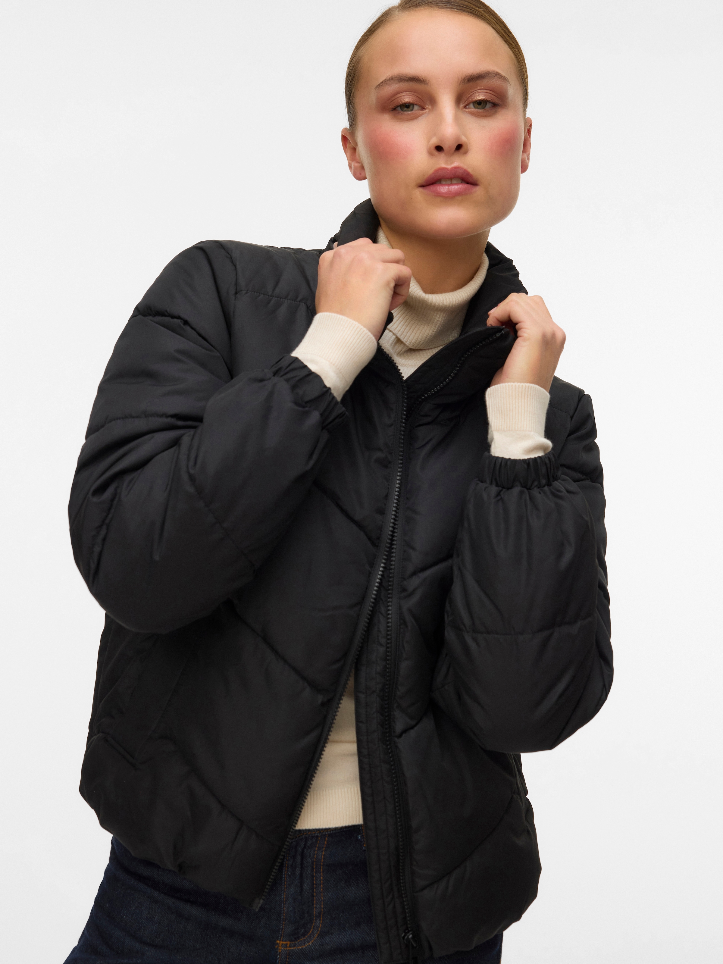 Vero Moda Steppjacke »VMLIGARIO SHORT JACKET BOO« ohne Kapuze