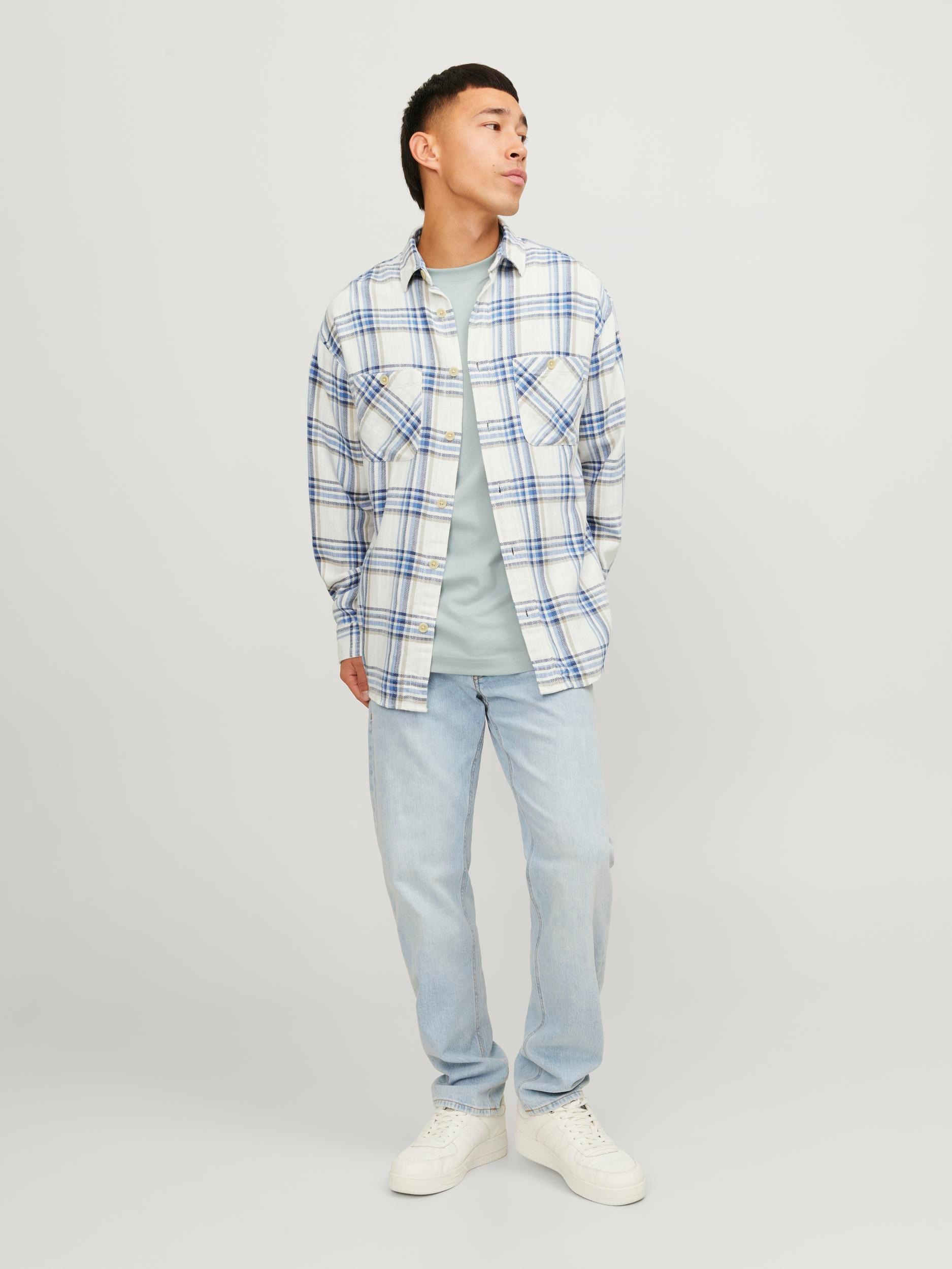 Jack & Jones Langarmhemd »JJEMICHAEL OVERSHIRT LS SN«