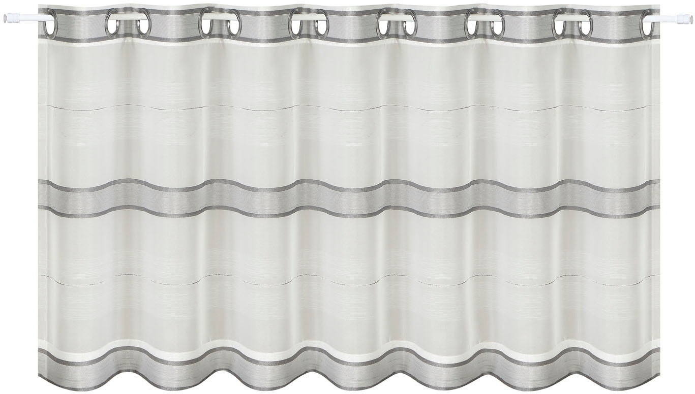 Image of Gerster Scheibengardine »Ubbe«, (1 St.), HxB: 50x140, mit modernem Streifen Design bei Ackermann Versand Schweiz