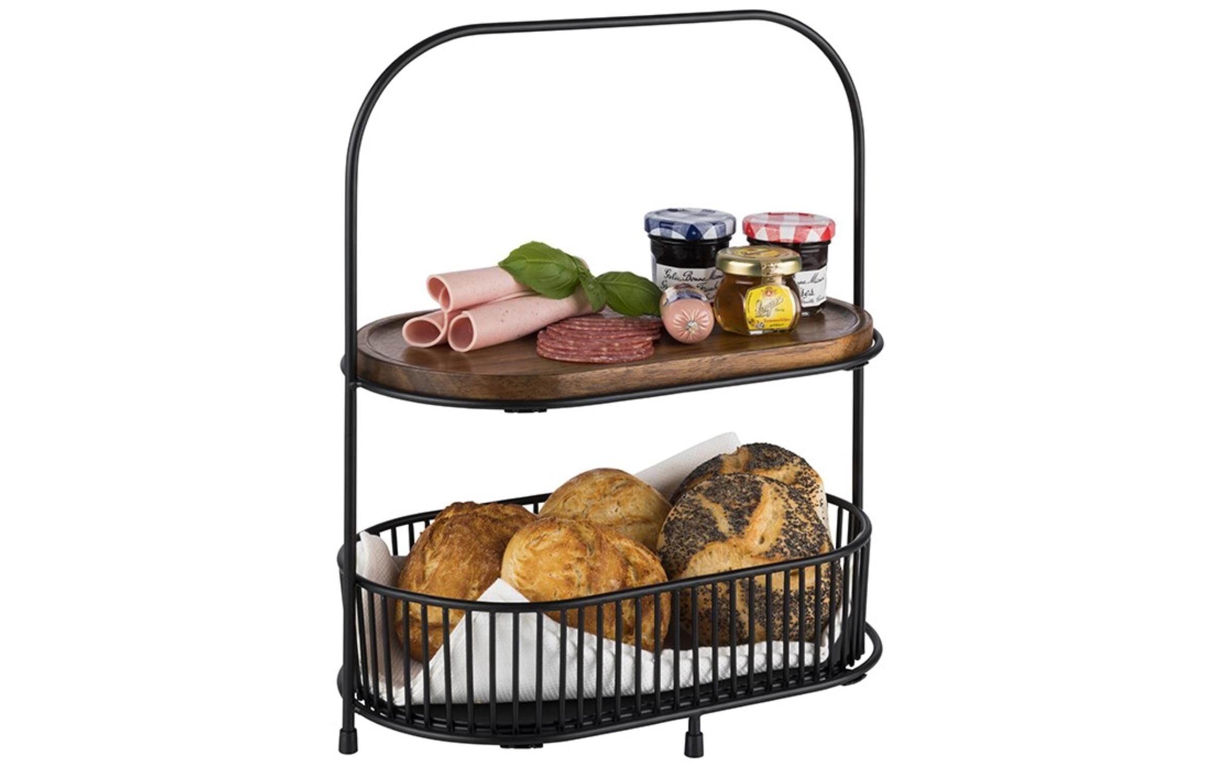 APS Étagère »mit Holzbrett 5-teilig«