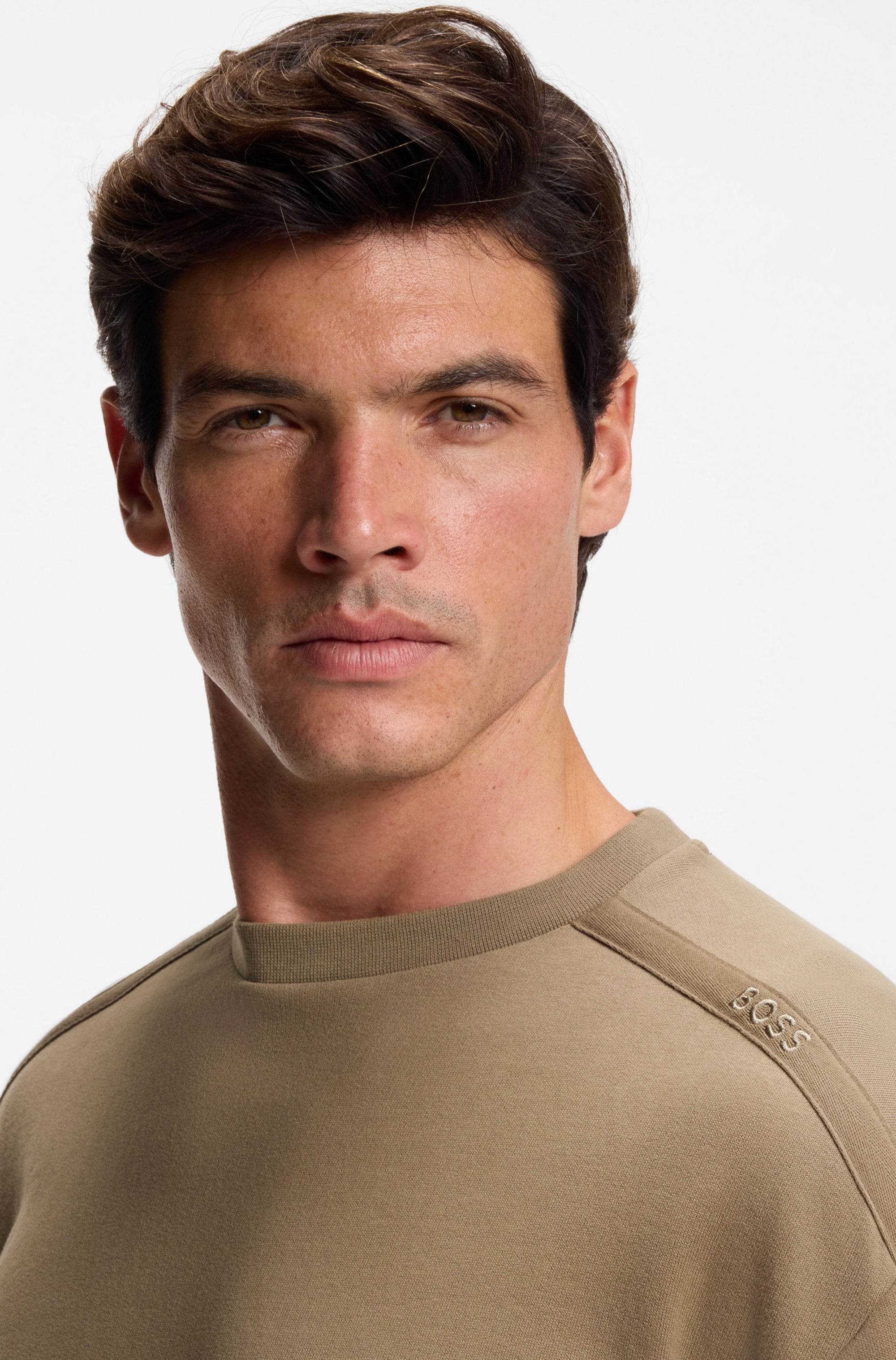 BOSS Sweatshirt »Chevron«, Basic, normale Passform
