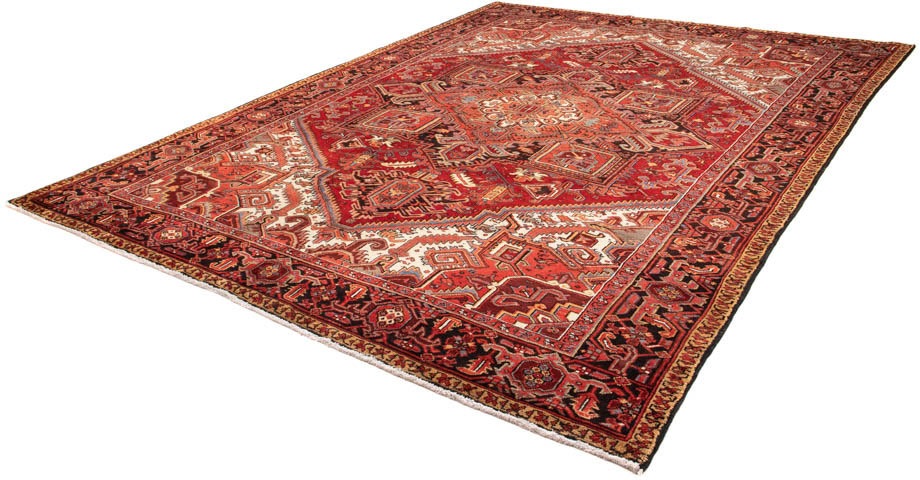 Image of morgenland Orientteppich »Perser - Nomadic - 335 x 250 cm - dunkelrot«, rechteckig, 10 mm Höhe, Wohnzimmer, Handgeknüpft, Einzelstück mit Zertifikat bei Ackermann Versand Schweiz