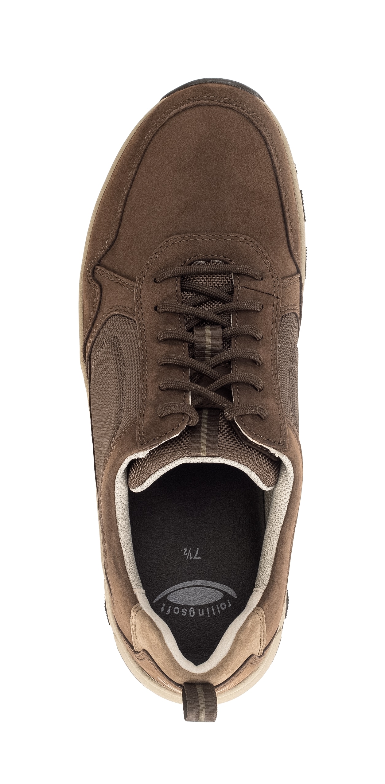 rollingsoft Sneaker  , Freizeitschuh, Halbschuh, Schnürschuh mit Anziehlasche, Weite G