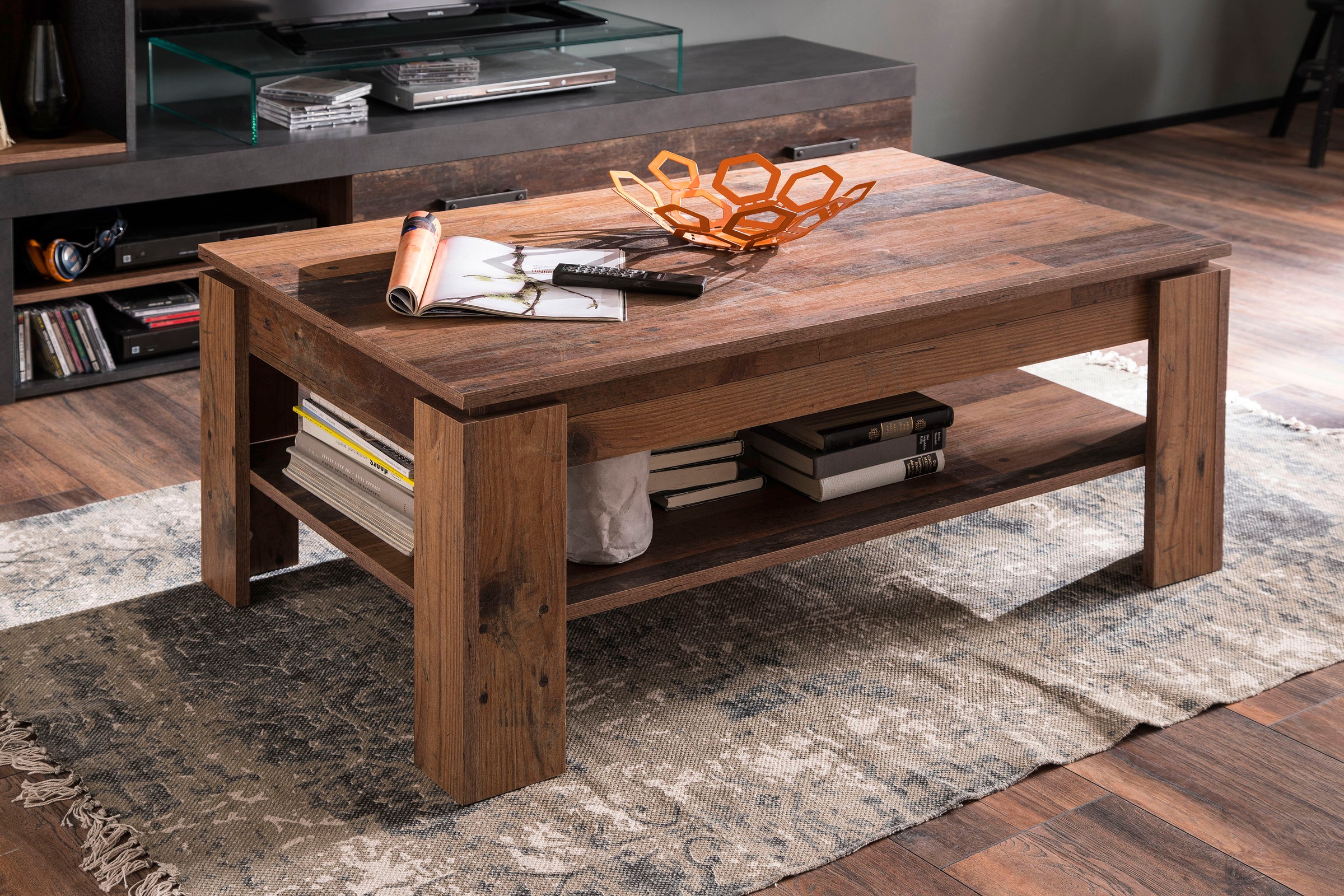 Home affaire Couchtisch "Tanum" Couchtisch mit 1 offenem Fach - (B/T/H) 110/65/47 cm