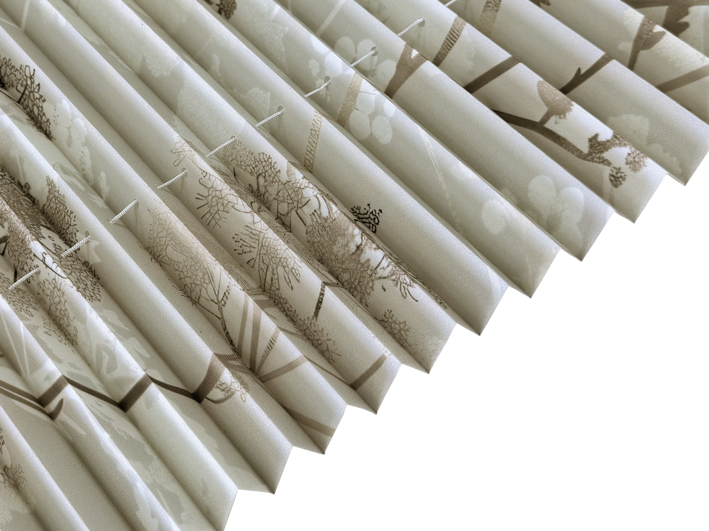 GOODproduct »MYNNI« protection contre la lumière Aucun perçage requis sous tension motif floral, protection solaire, pour portes et fenêtres - NOUVEAUTÉ