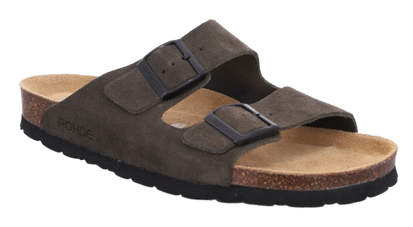 Image of Rohde Pantolette "GRADO" Sommerschuh, Hausschuh, Schlappen, Strandschuh mit Softfussbett