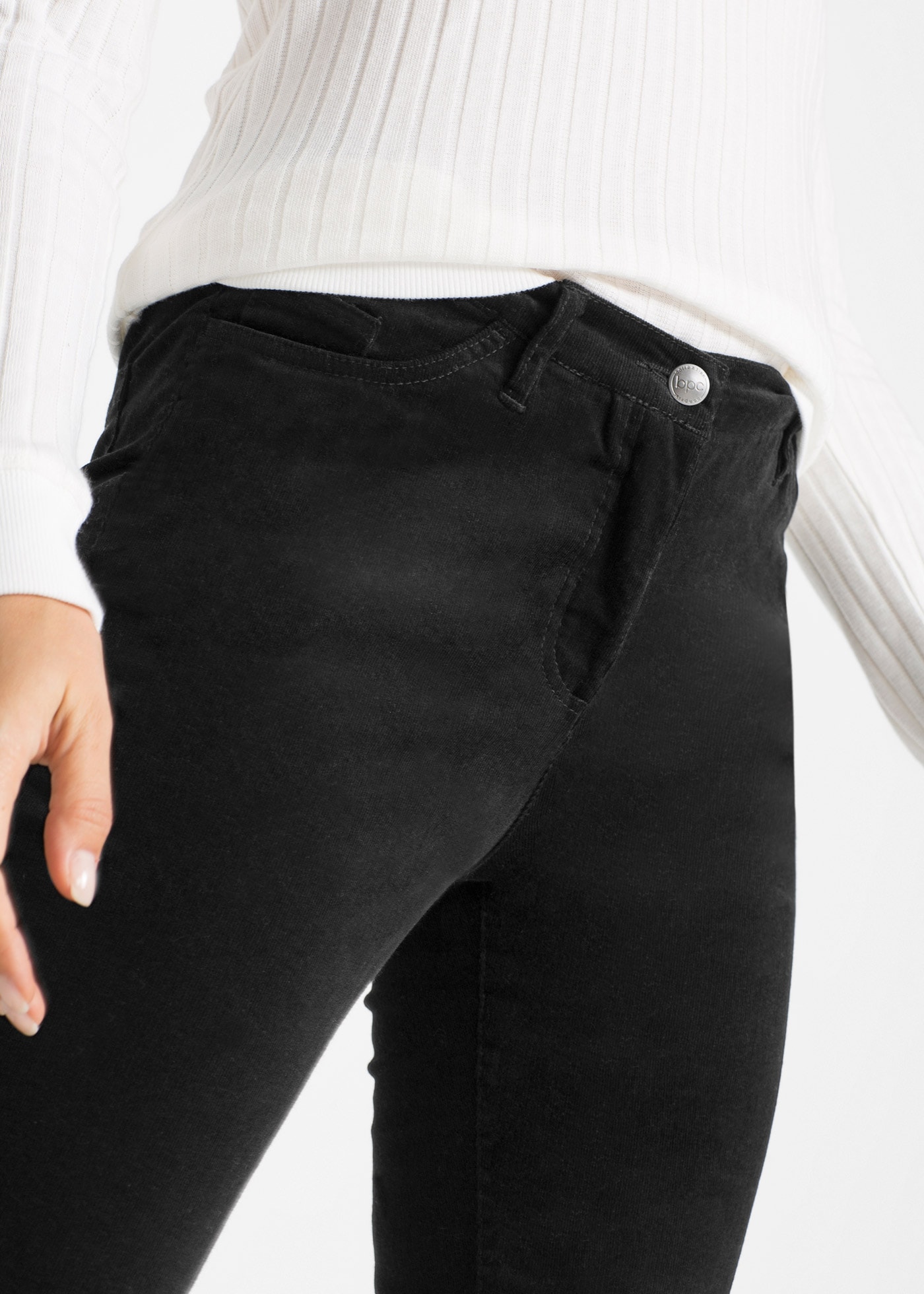 bonprix Cordhose »Stretch-Cordhose, Slim Fit«  im Five-Pocket Style und in schmaler Passform