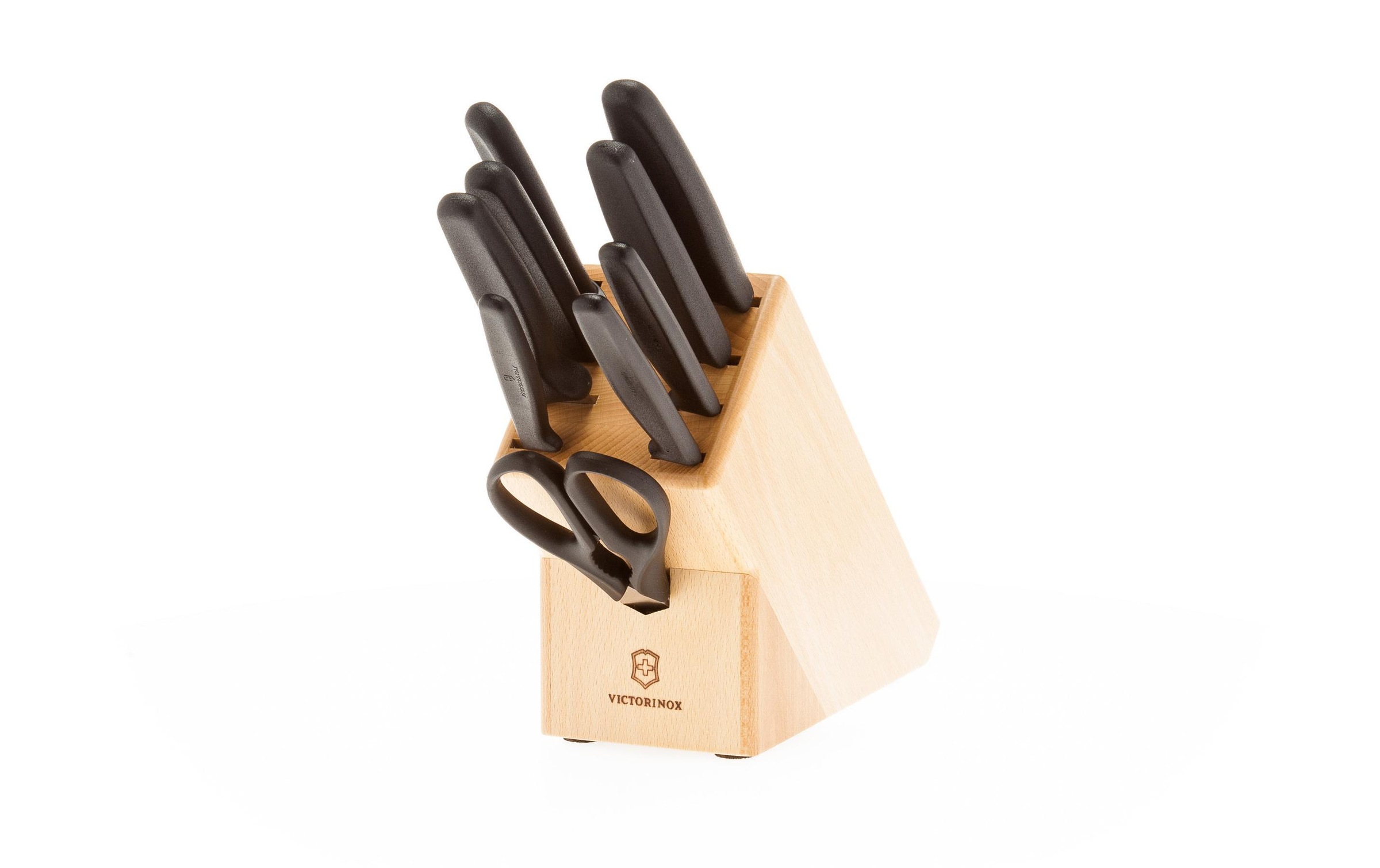 Victorinox Messerblock »mit Messer Braun«