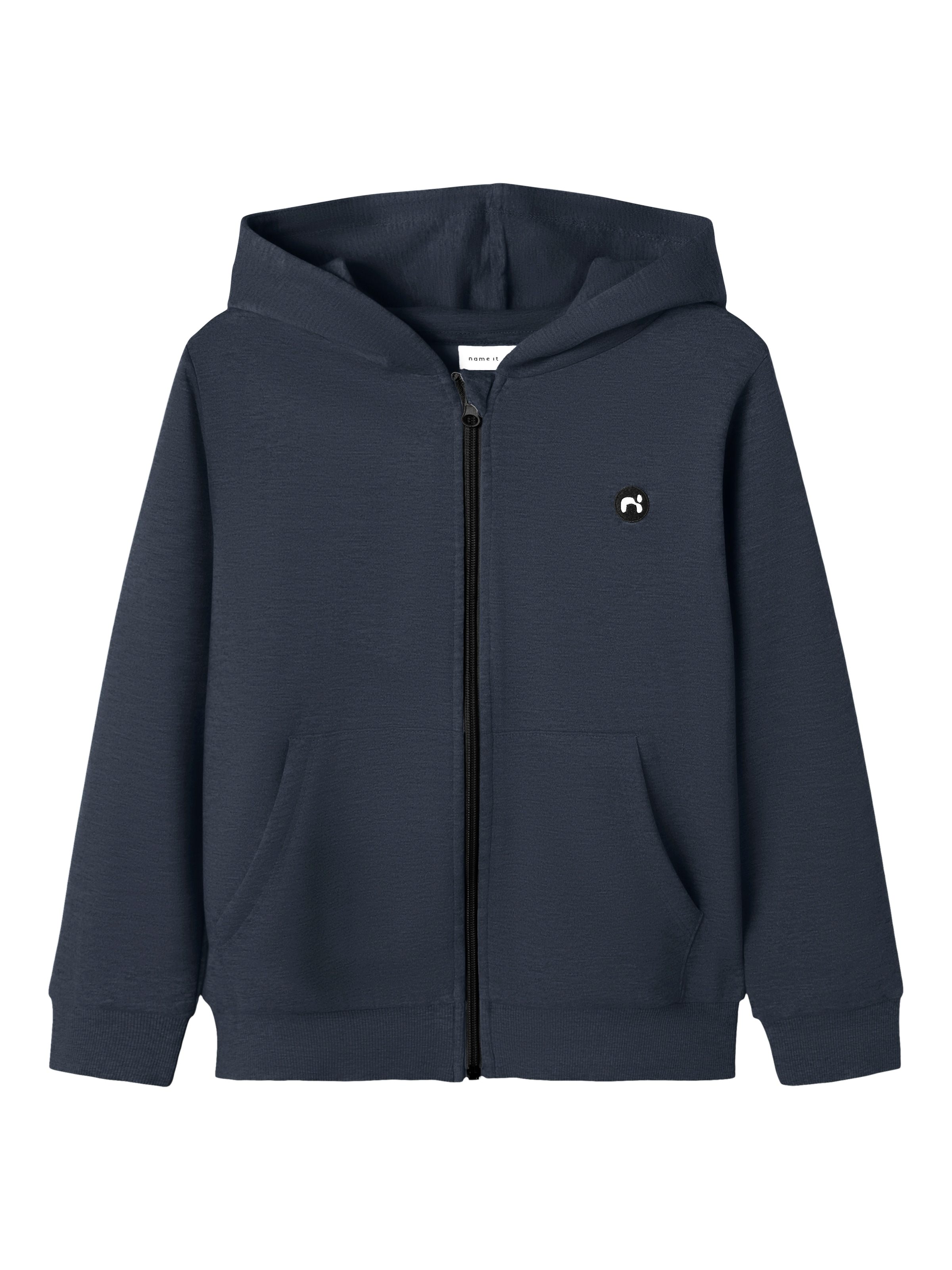Name It Kapuzensweatjacke »NKMVIMO LS SWEAT CARD BRU NOOS«