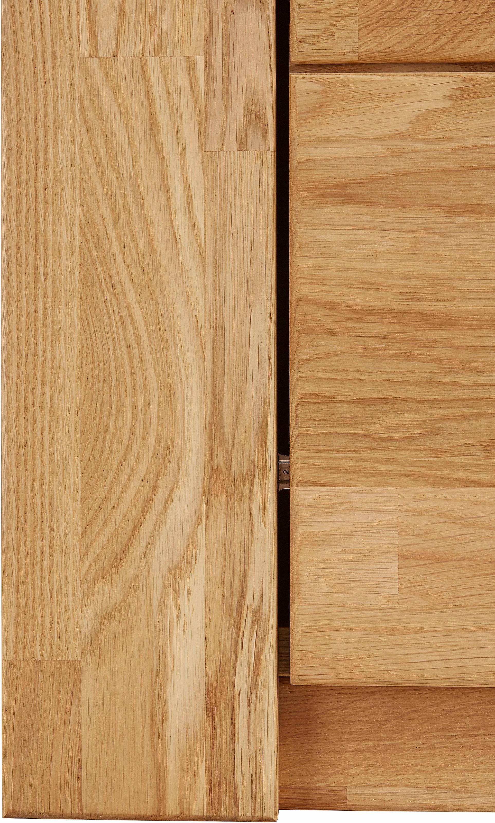Home affaire Wohnwand »Zara«, (Set, 5 St.), teilmassives Holz