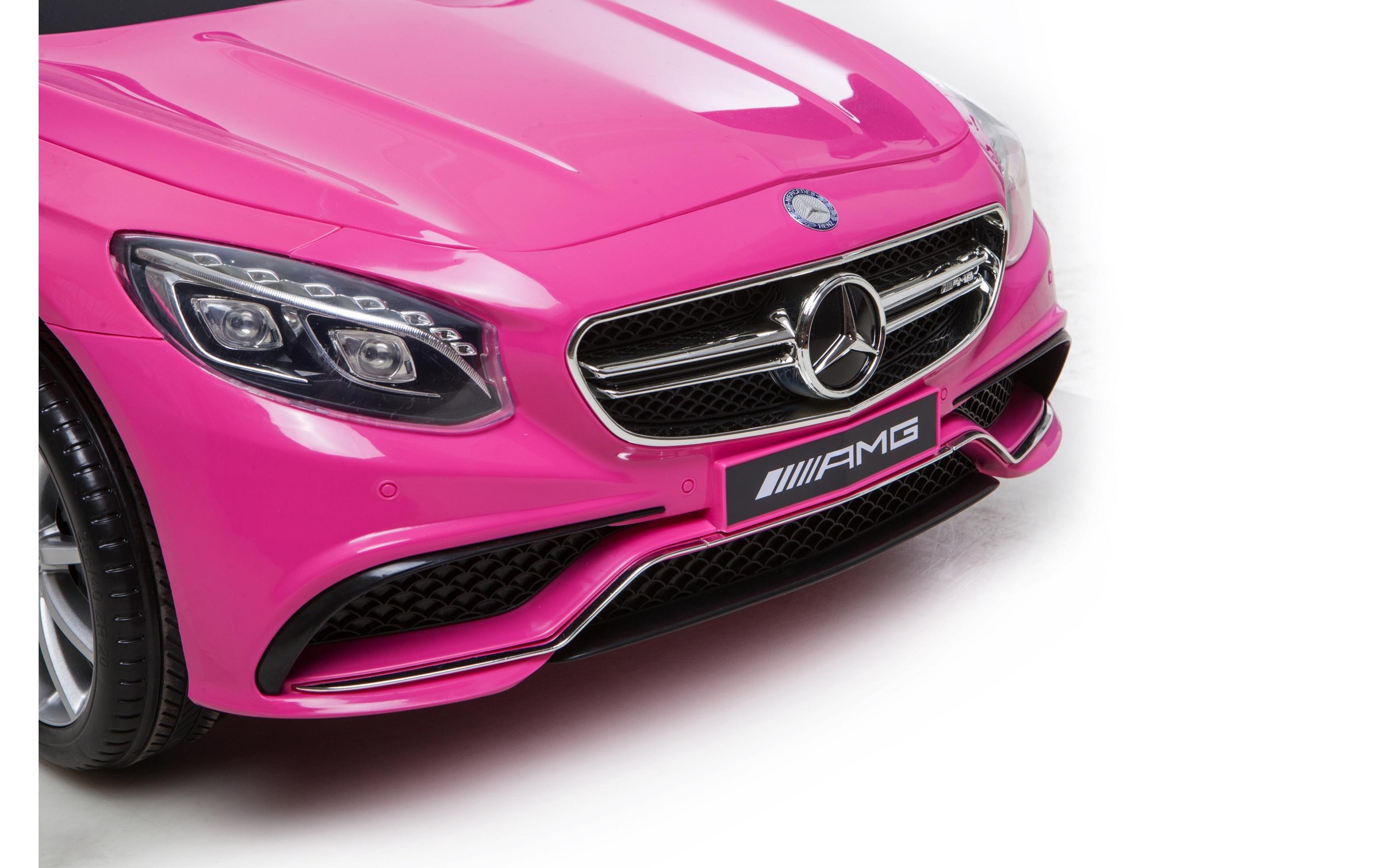 Elektro-Kinderauto »Mercedes S63 Pinkv«, ab 3 Jahren